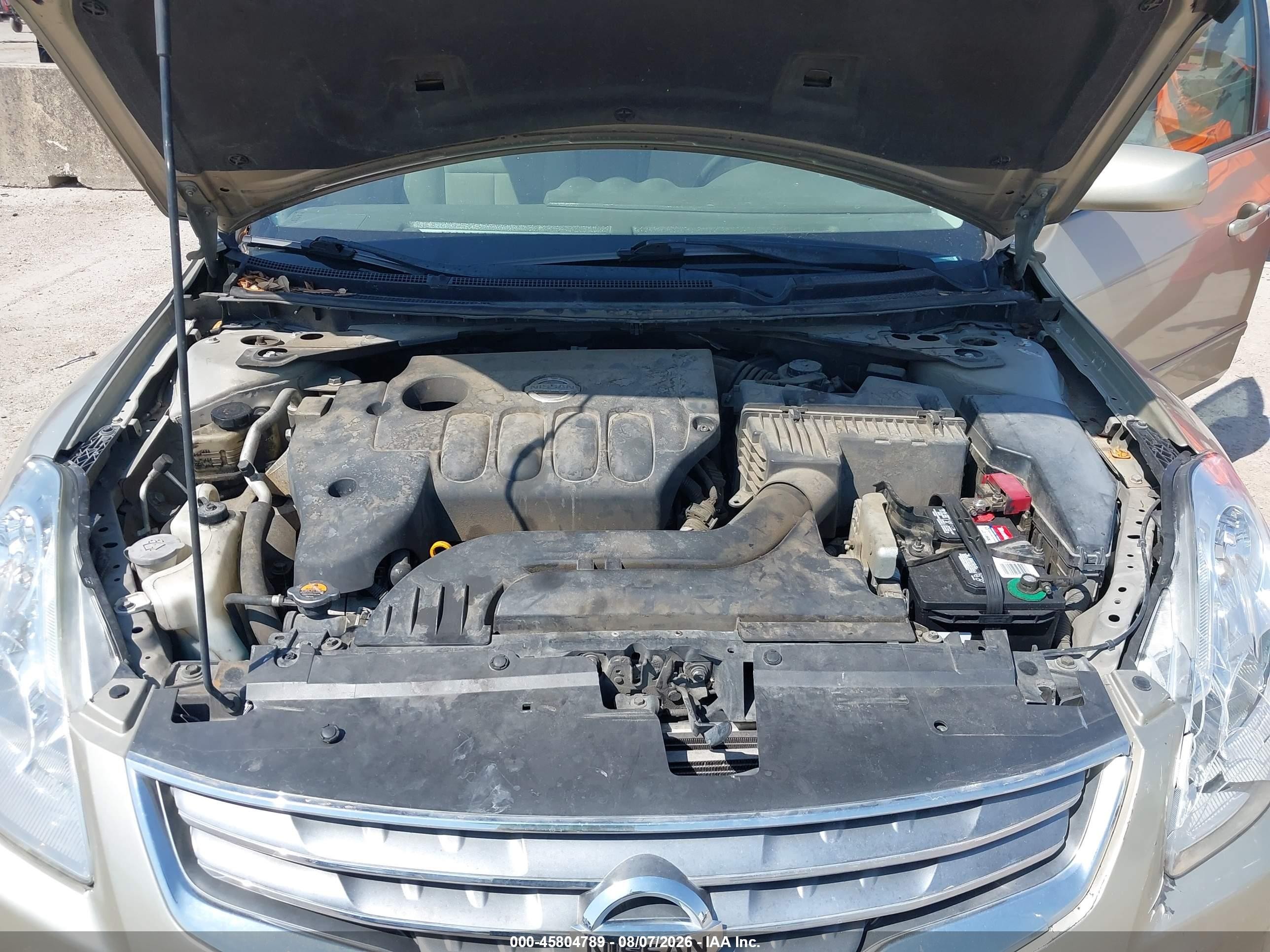 2010 Nissan Altima 2.5 S Gold vin: 1N4AL2AP0AN481607