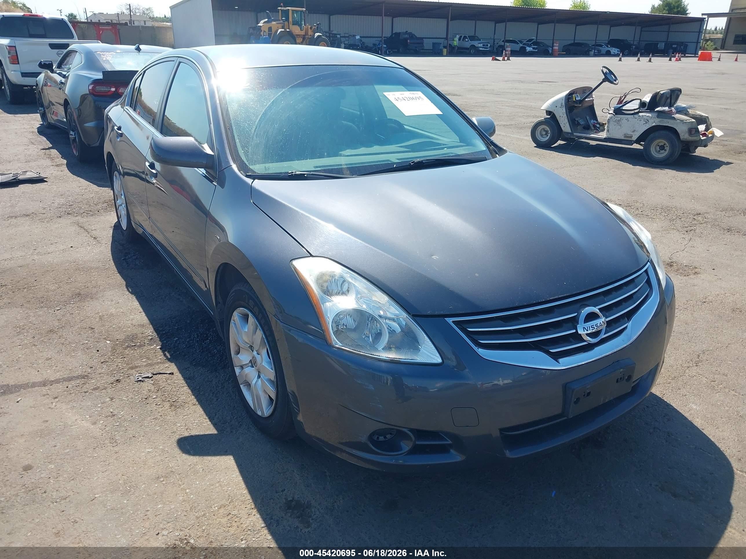2010 Nissan Altima 2.5 Gray vin: 1N4AL2AP0AN482899