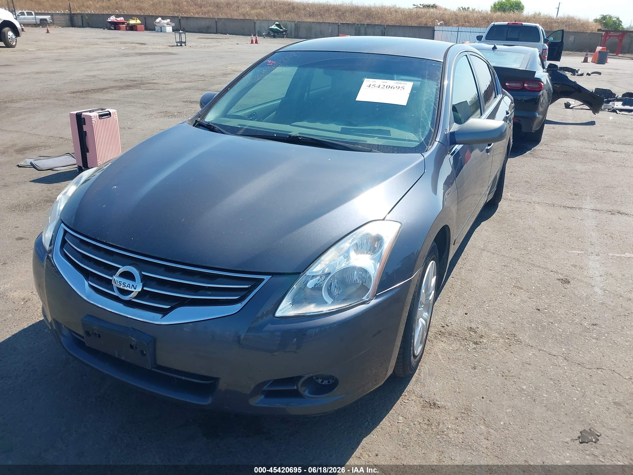 2010 Nissan Altima 2.5 Gray vin: 1N4AL2AP0AN482899