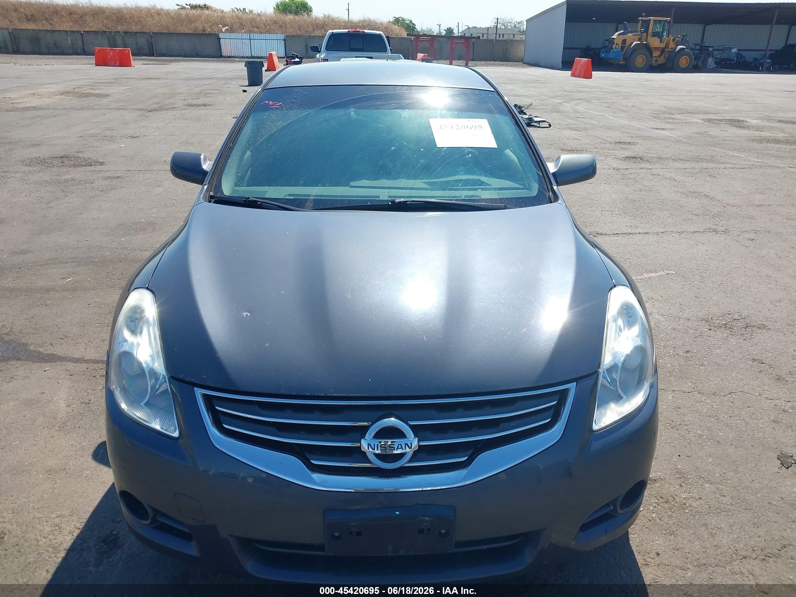 2010 Nissan Altima 2.5 Gray vin: 1N4AL2AP0AN482899
