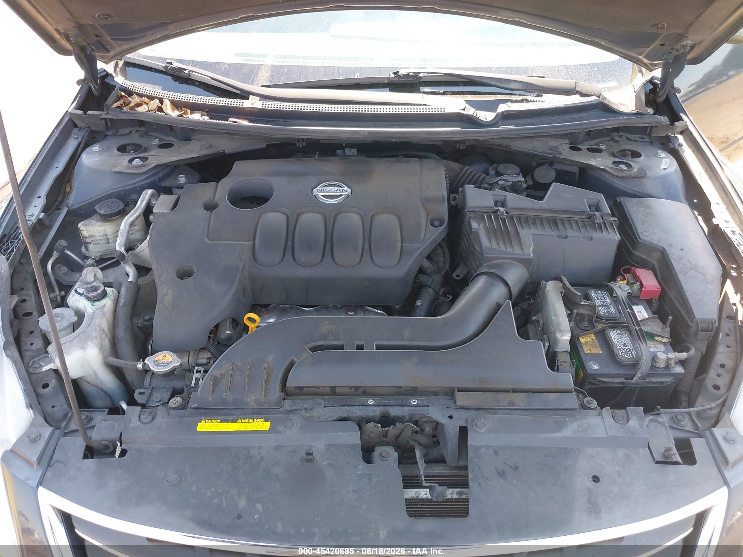 2010 Nissan Altima 2.5 Gray vin: 1N4AL2AP0AN482899