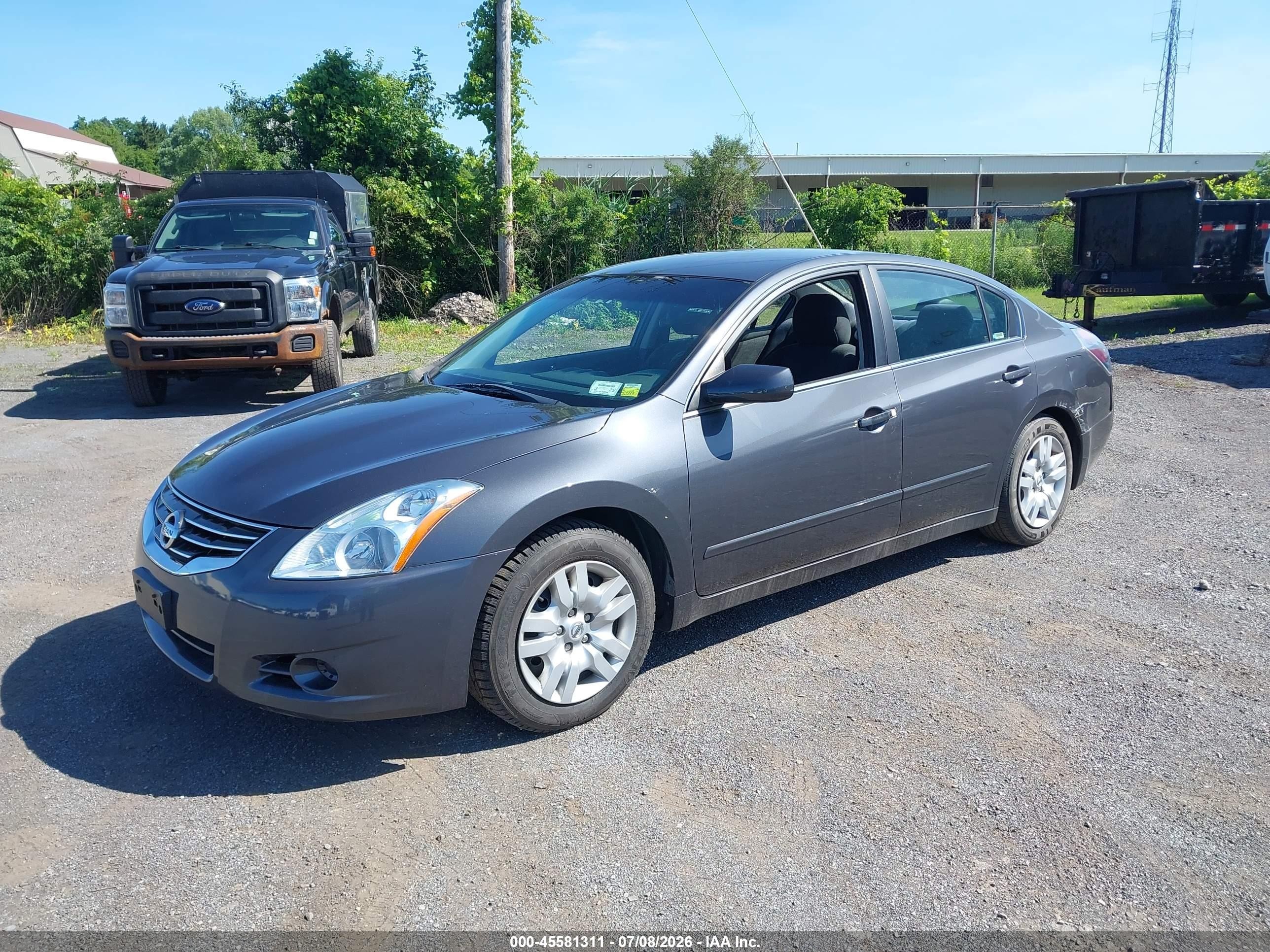 2010 Nissan Altima 2.5 S Gray vin: 1N4AL2AP0AN492199
