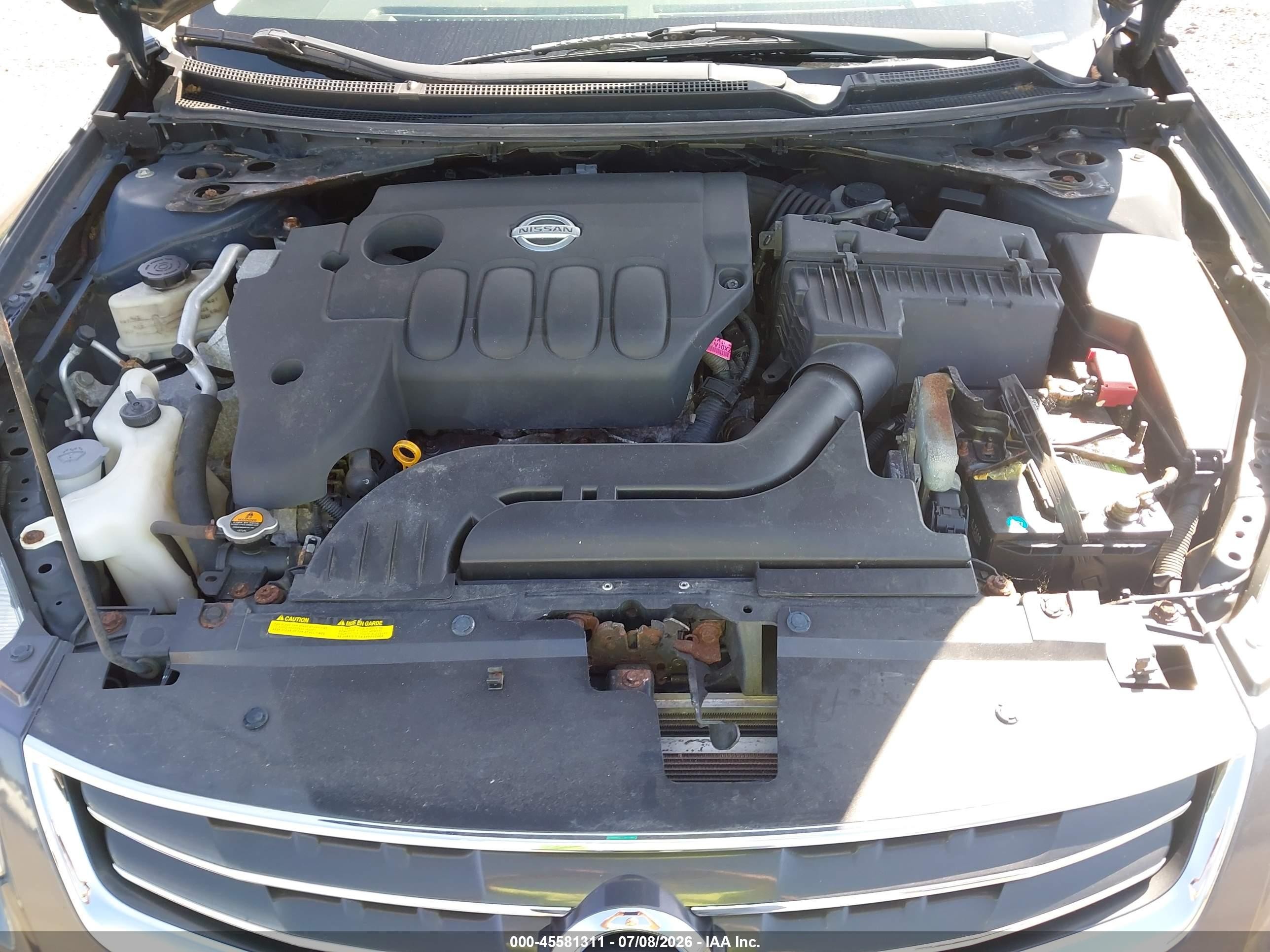 2010 Nissan Altima 2.5 S Gray vin: 1N4AL2AP0AN492199