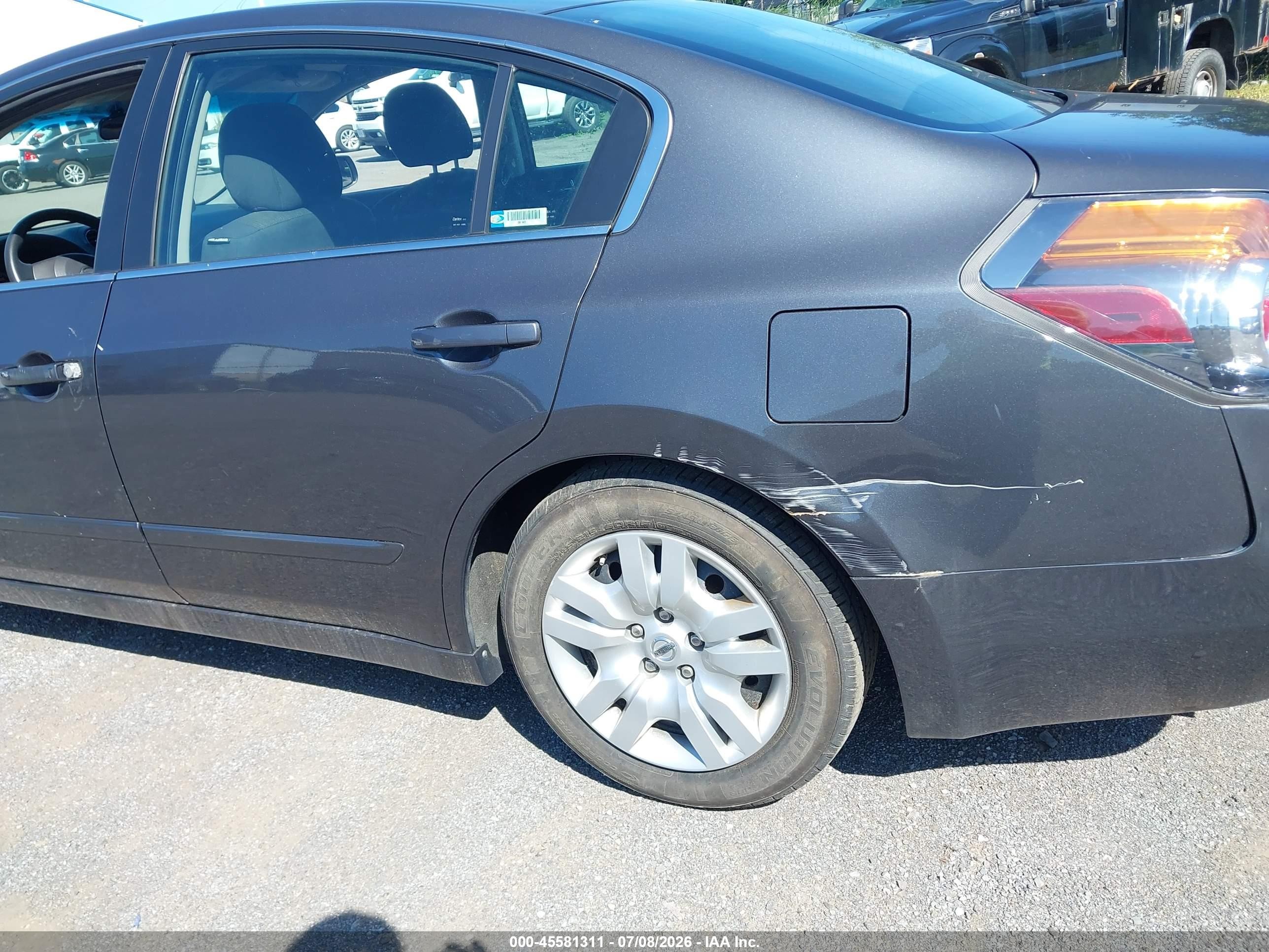 2010 Nissan Altima 2.5 S Gray vin: 1N4AL2AP0AN492199