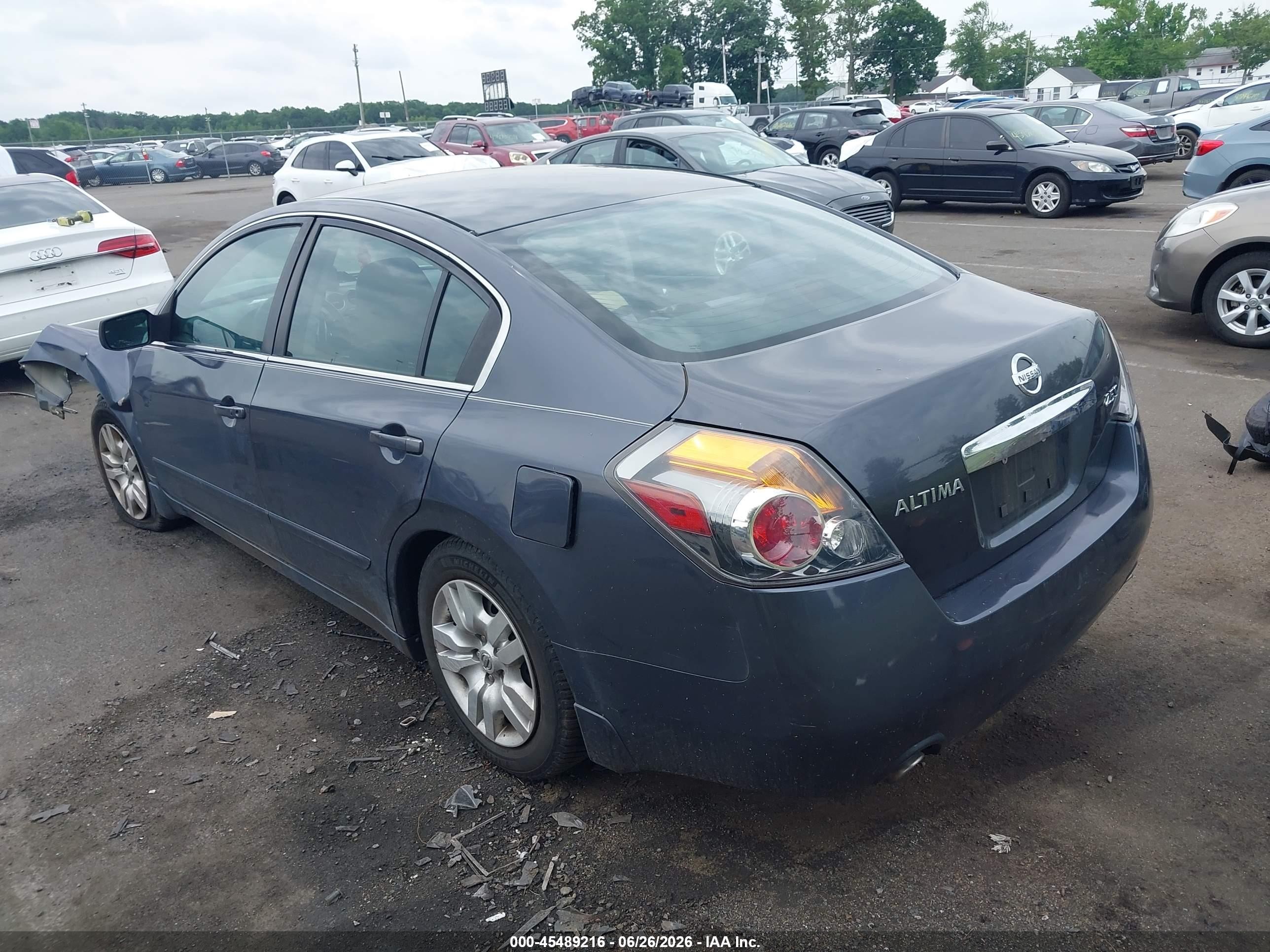2010 Nissan Altima 2.5 S Black vin: 1N4AL2AP0AN531132