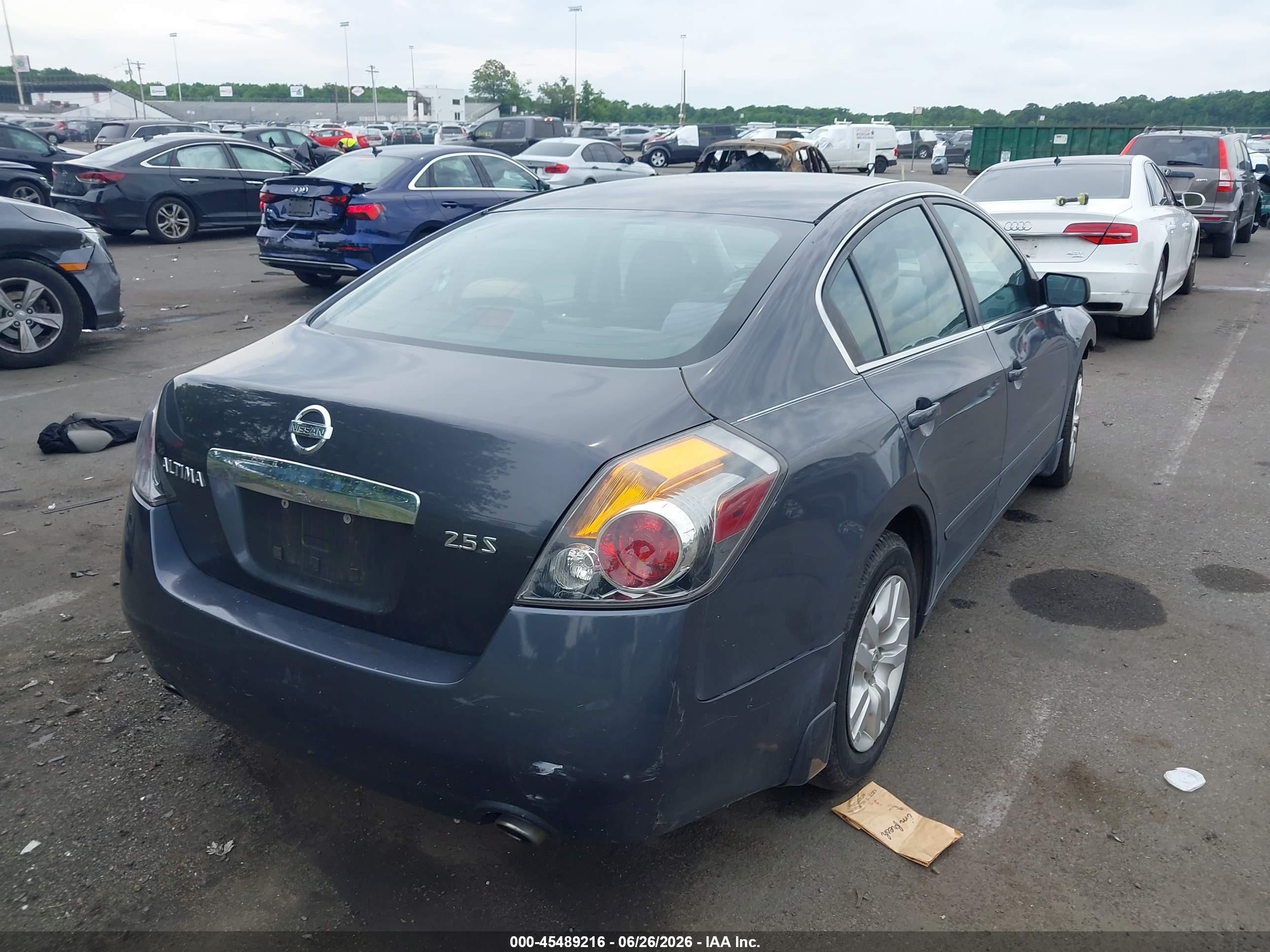 2010 Nissan Altima 2.5 S Black vin: 1N4AL2AP0AN531132