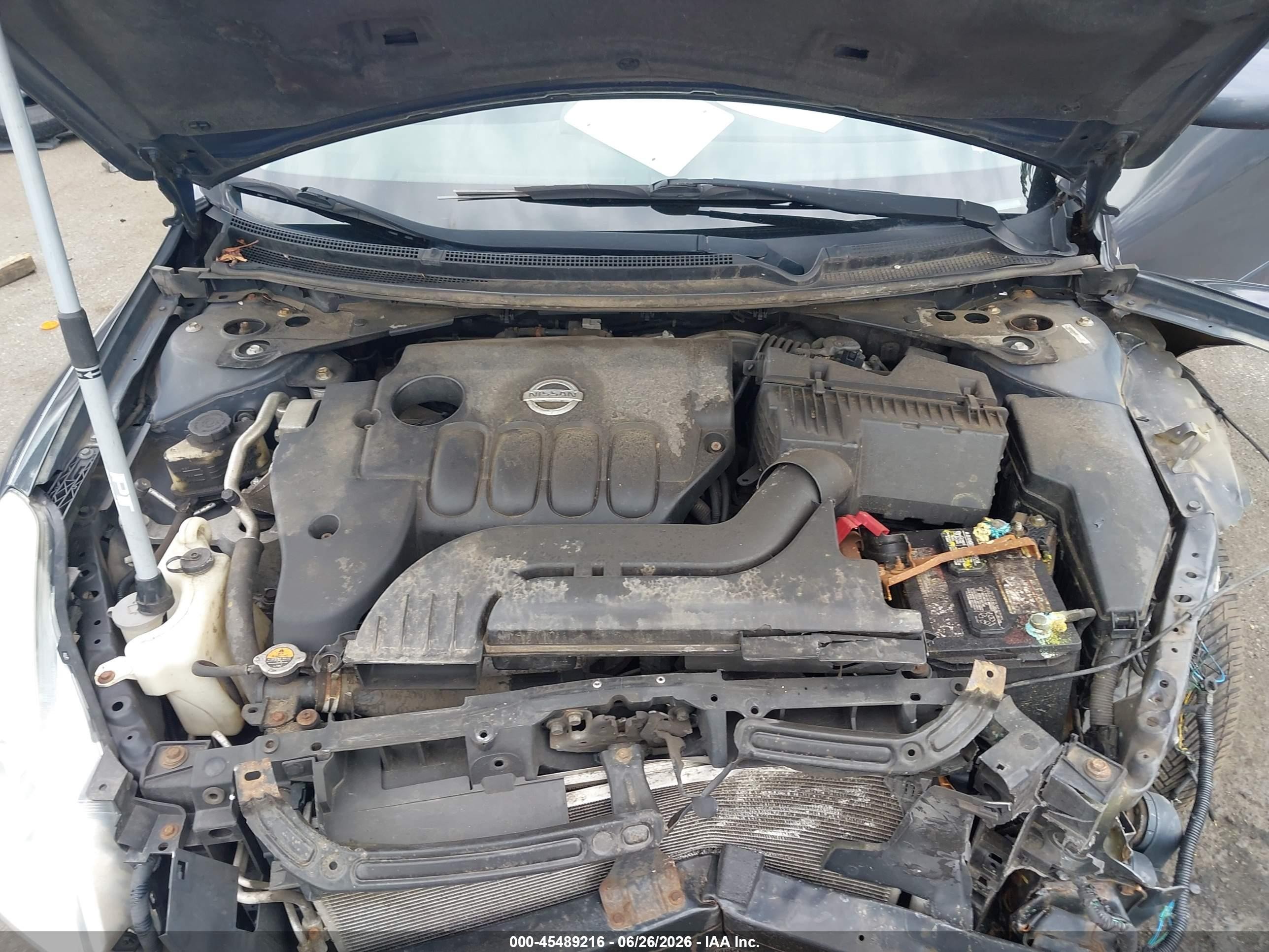 2010 Nissan Altima 2.5 S Black vin: 1N4AL2AP0AN531132