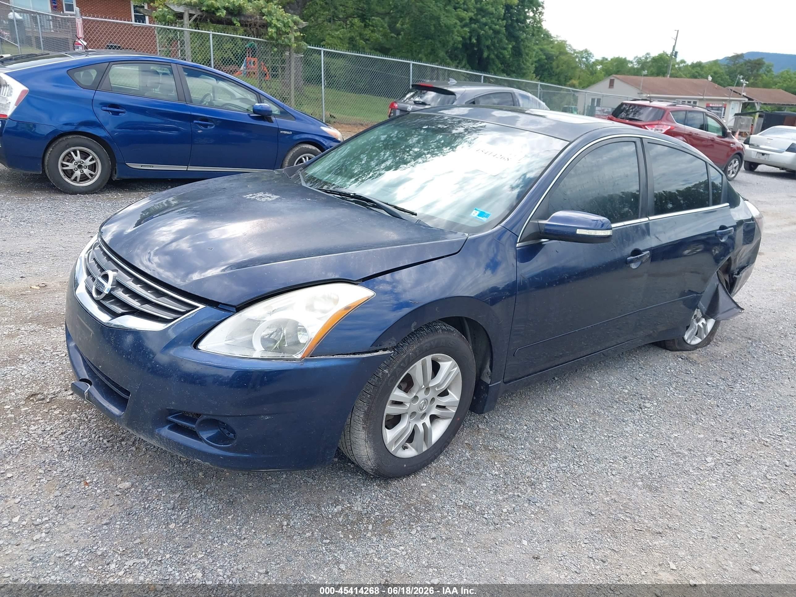 2010 Nissan Altima 2.5 S Blue vin: 1N4AL2AP0AN532071