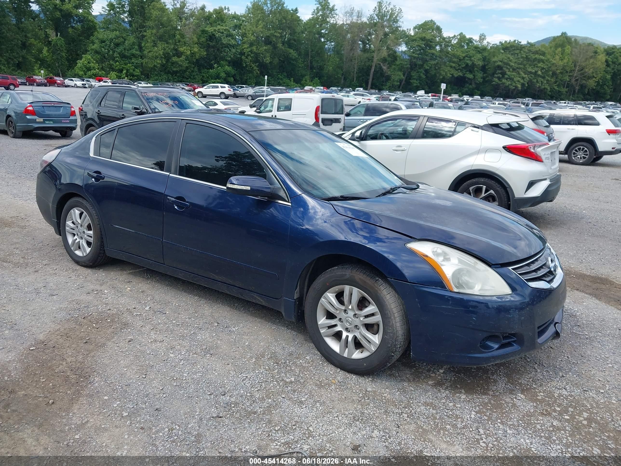 2010 Nissan Altima 2.5 S Blue vin: 1N4AL2AP0AN532071
