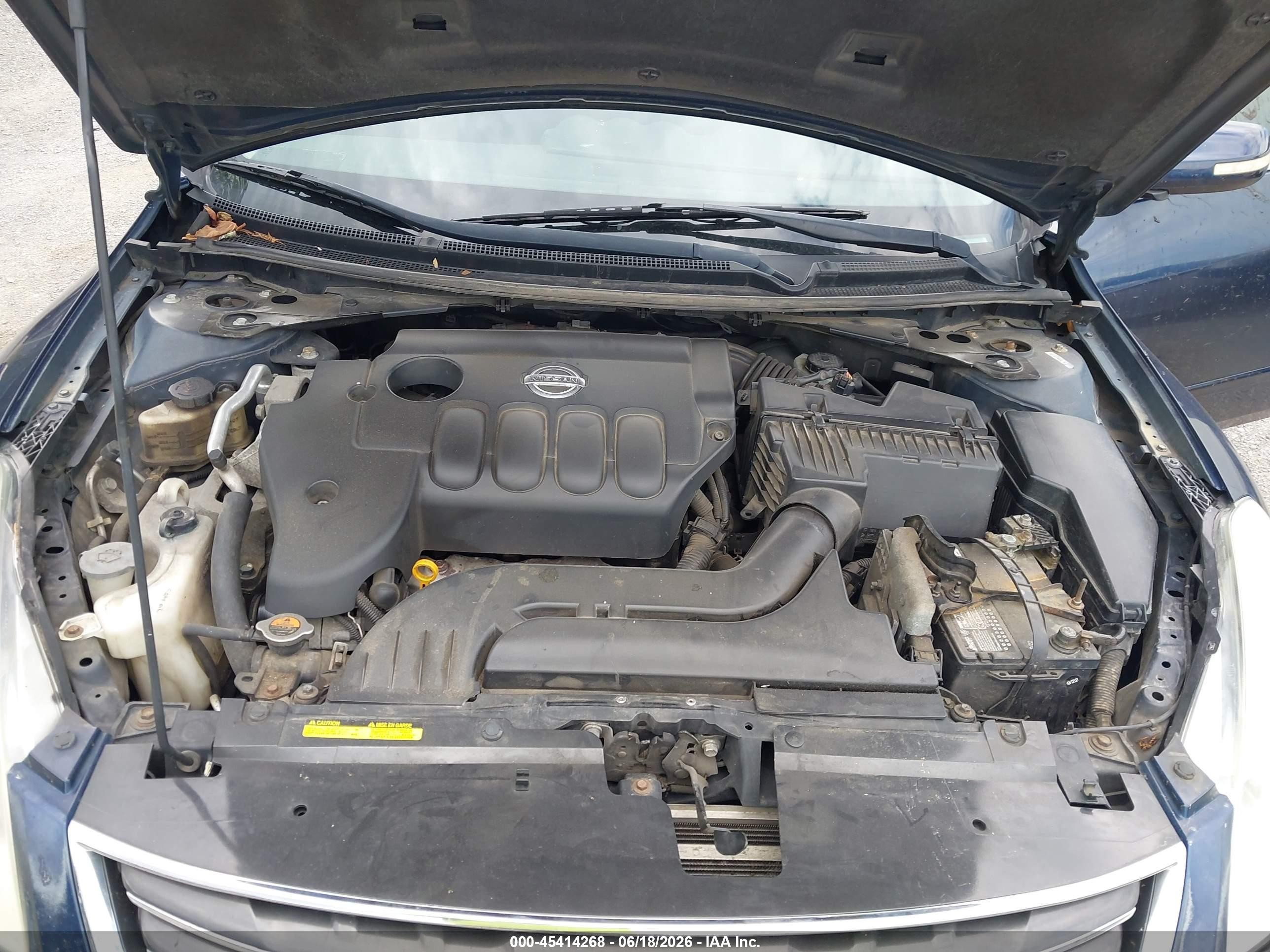 2010 Nissan Altima 2.5 S Blue vin: 1N4AL2AP0AN532071