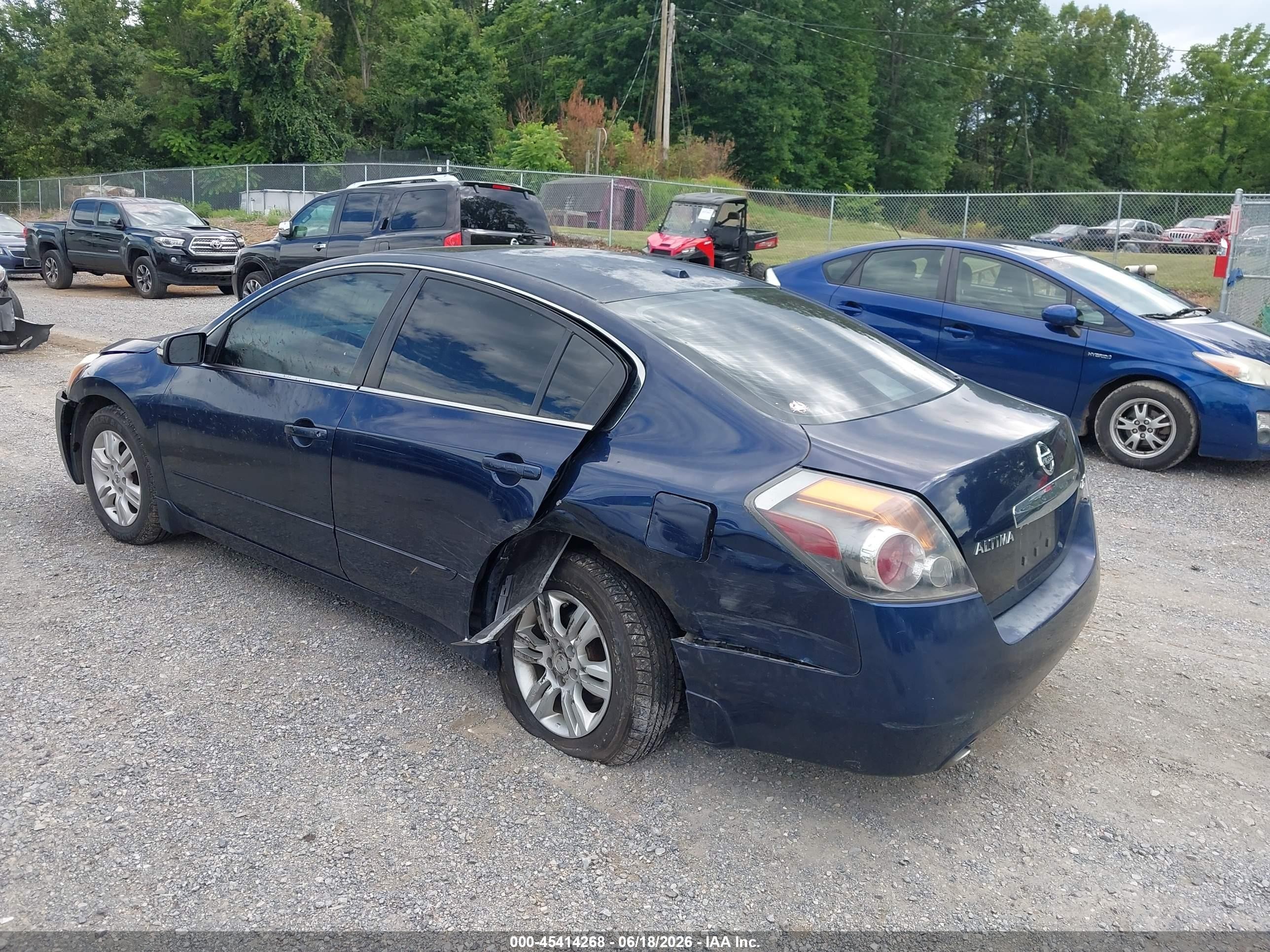2010 Nissan Altima 2.5 S Blue vin: 1N4AL2AP0AN532071