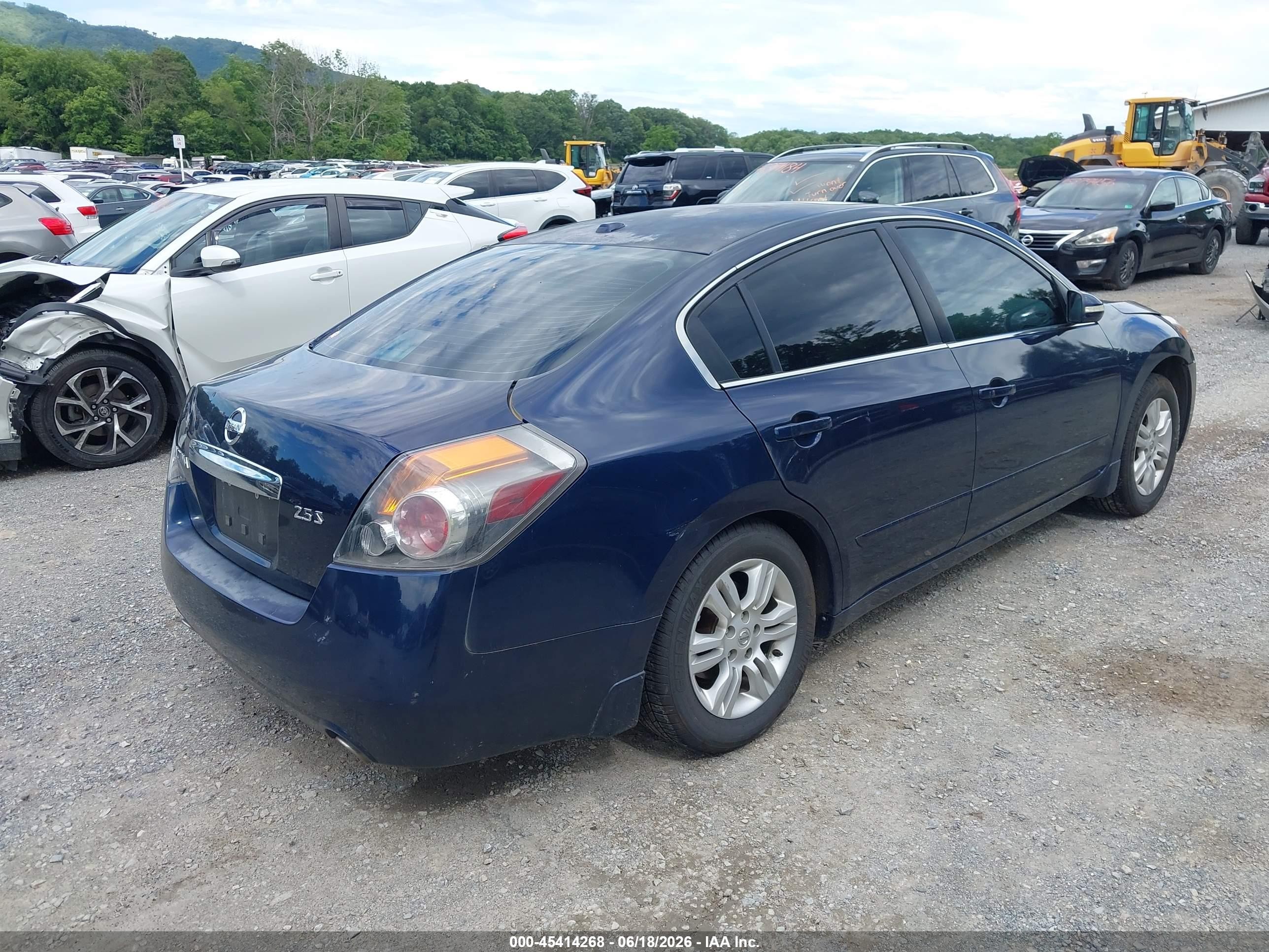 2010 Nissan Altima 2.5 S Blue vin: 1N4AL2AP0AN532071