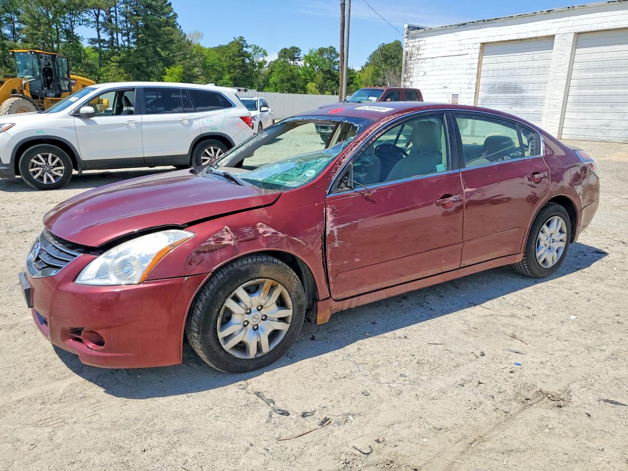 2010 Nissan Altima 2.5 Burgundy vin: 1N4AL2AP0AN536847