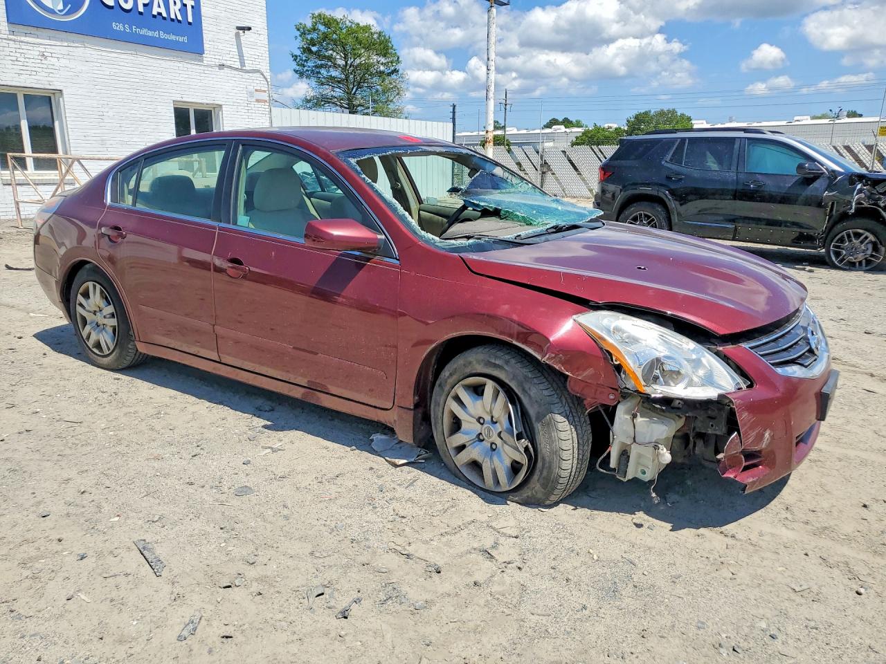 2010 Nissan Altima 2.5 Burgundy vin: 1N4AL2AP0AN536847