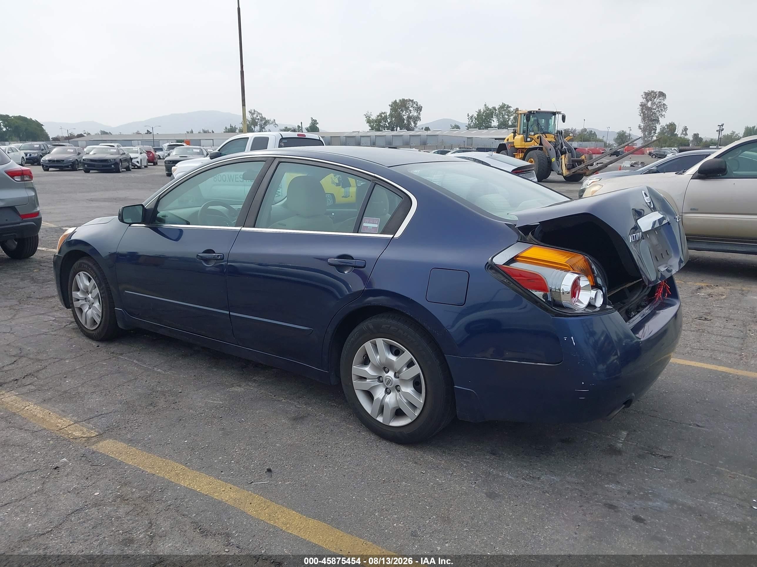 2010 Nissan Altima 2.5 S Blue vin: 1N4AL2AP0AN556614