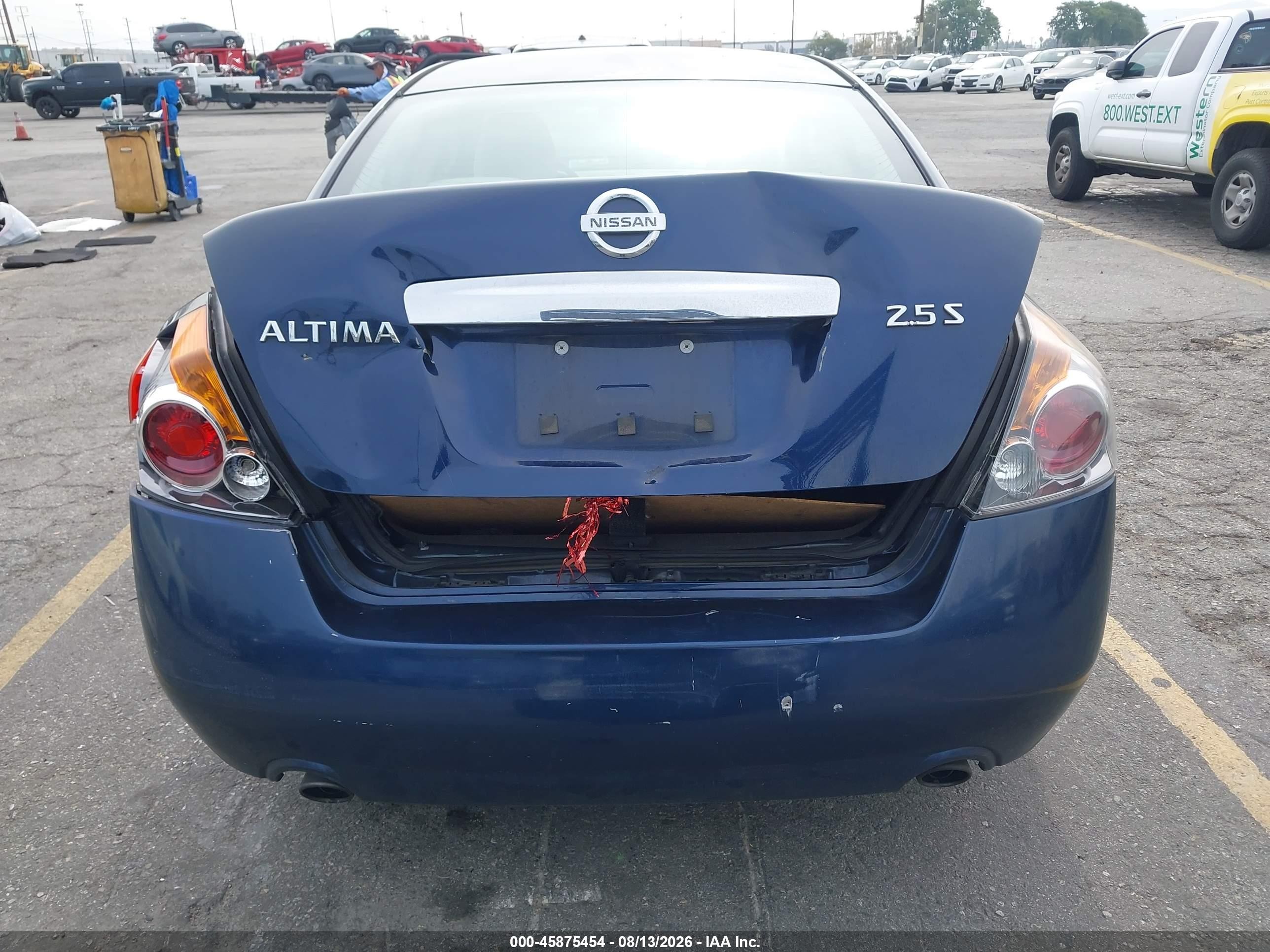 2010 Nissan Altima 2.5 S Blue vin: 1N4AL2AP0AN556614