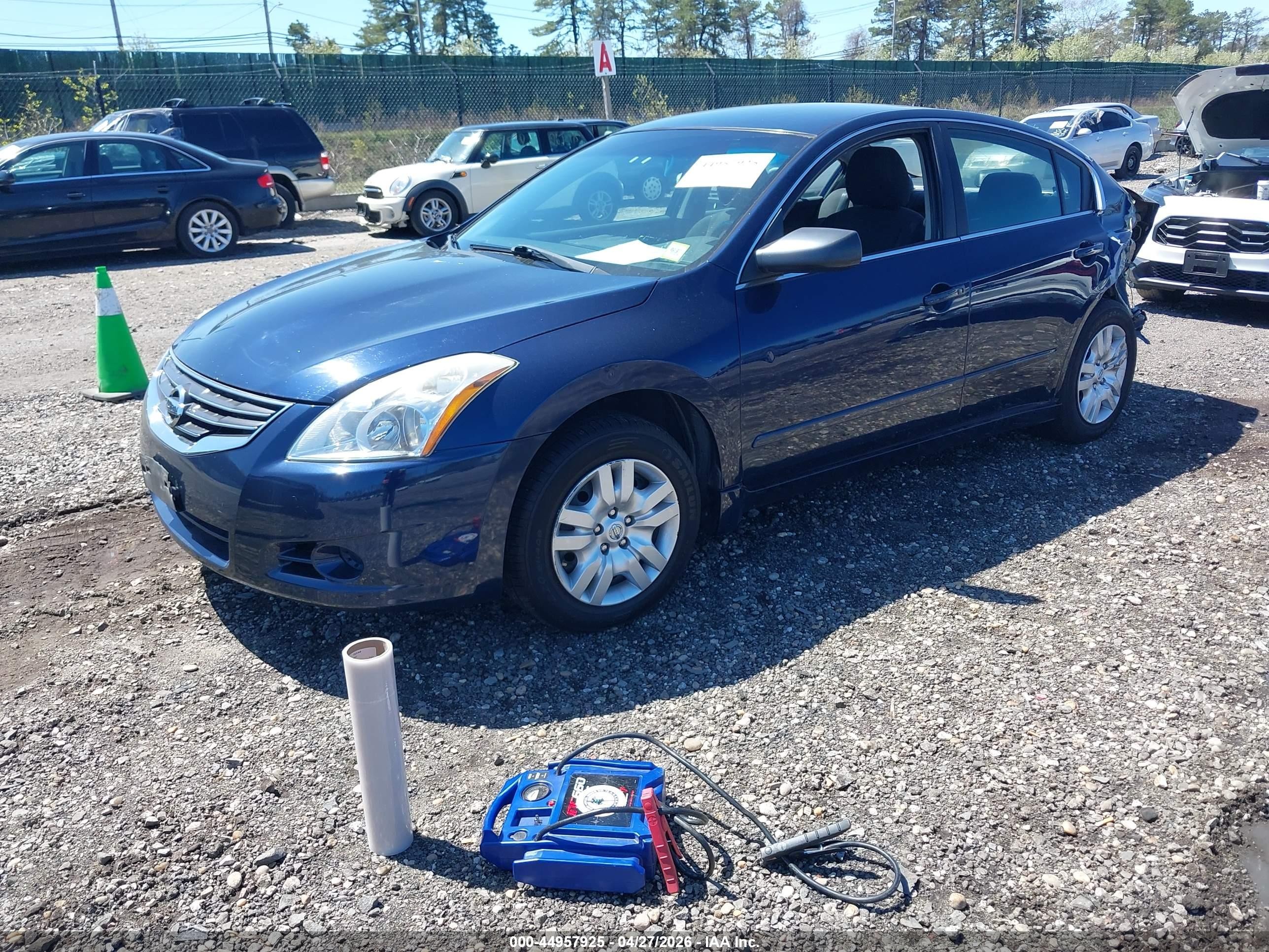 2010 Nissan Altima 2.5 S Blue vin: 1N4AL2AP0AN558105