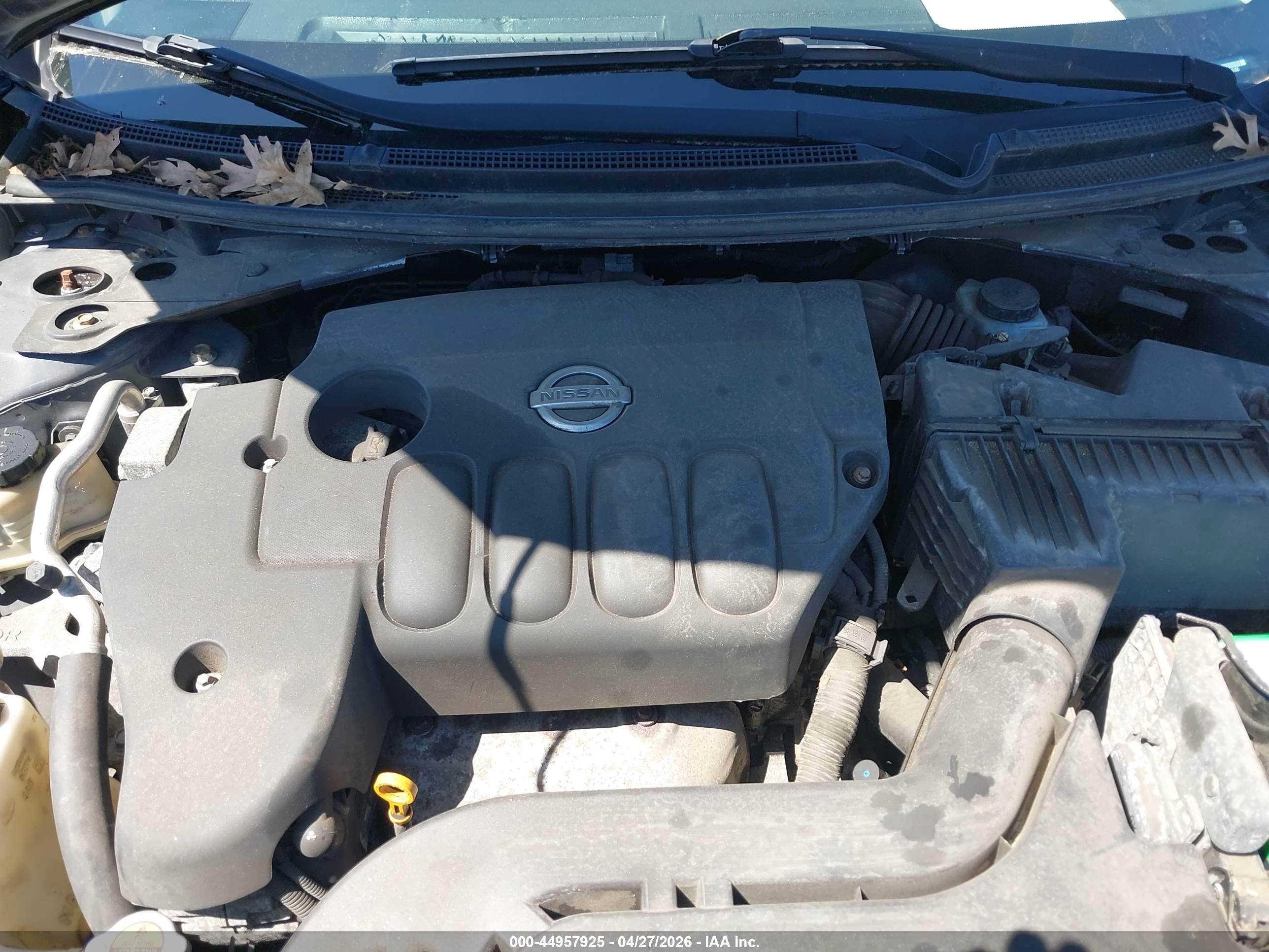 2010 Nissan Altima 2.5 S Blue vin: 1N4AL2AP0AN558105