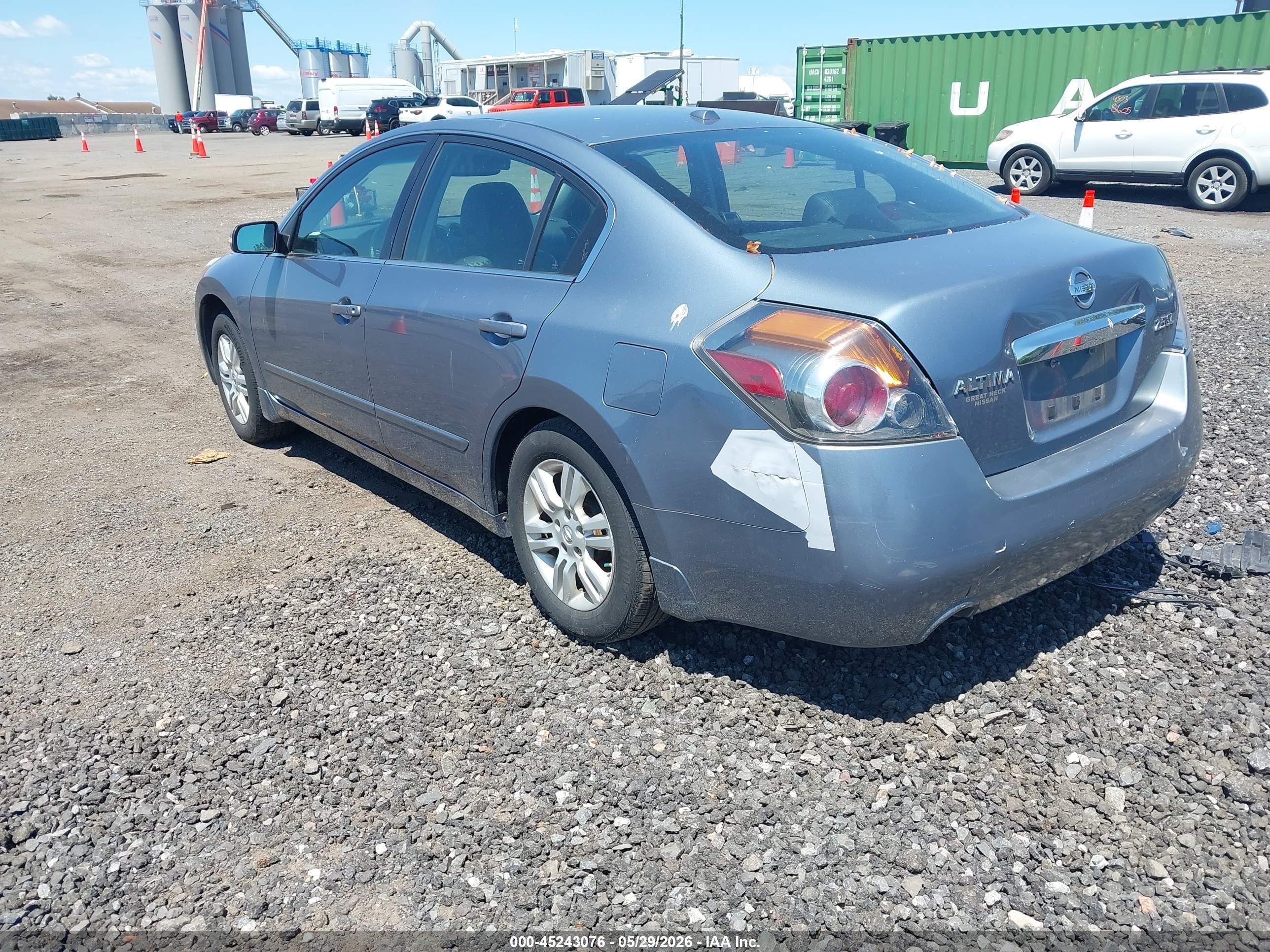 2010 Nissan Altima 2.5 S Blue vin: 1N4AL2AP0AN565135