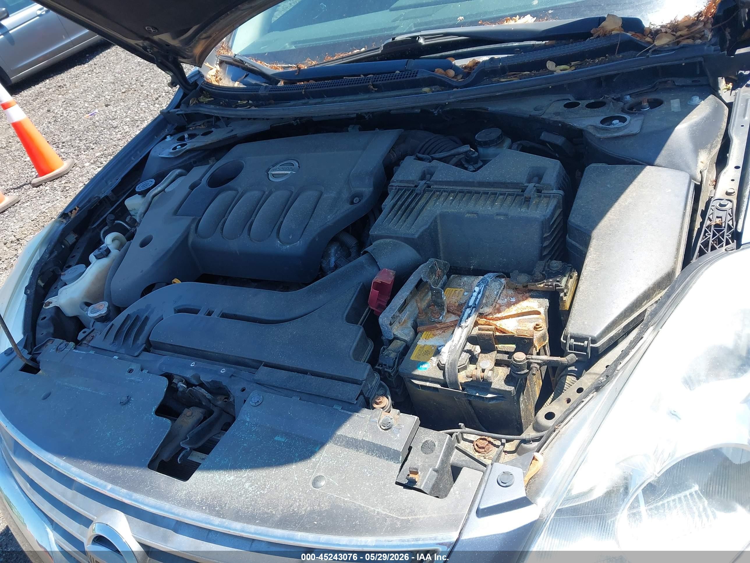 2010 Nissan Altima 2.5 S Blue vin: 1N4AL2AP0AN565135