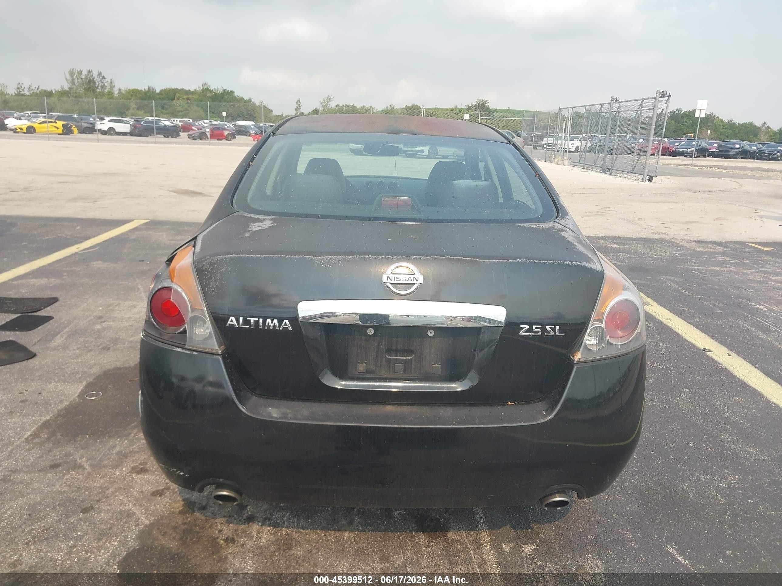 2011 Nissan Altima 2.5 S Black vin: 1N4AL2AP0BC108502