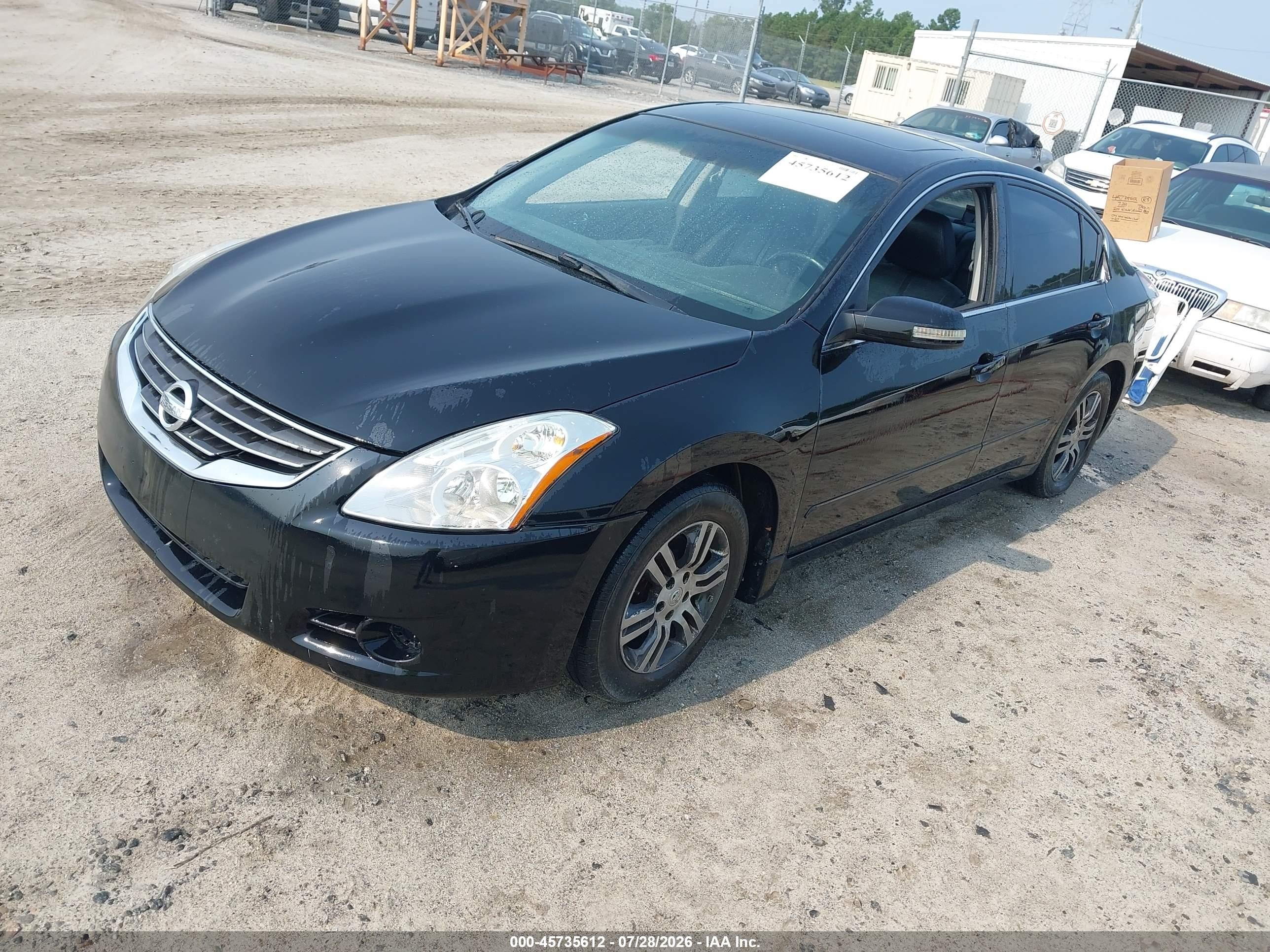2011 Nissan Altima 2.5 S Black vin: 1N4AL2AP0BC113702
