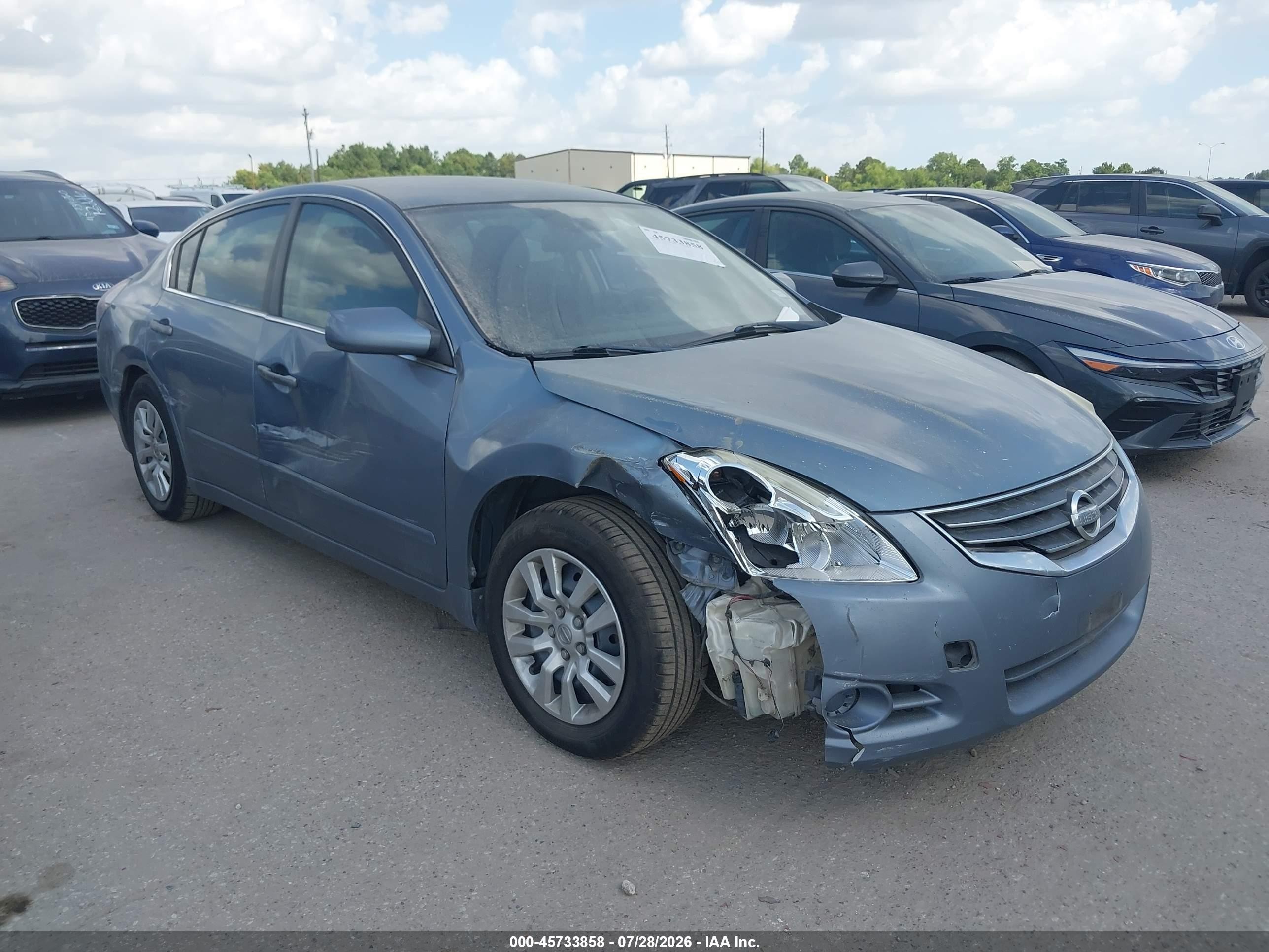 2011 Nissan Altima 2.5 S Blue vin: 1N4AL2AP0BC131651