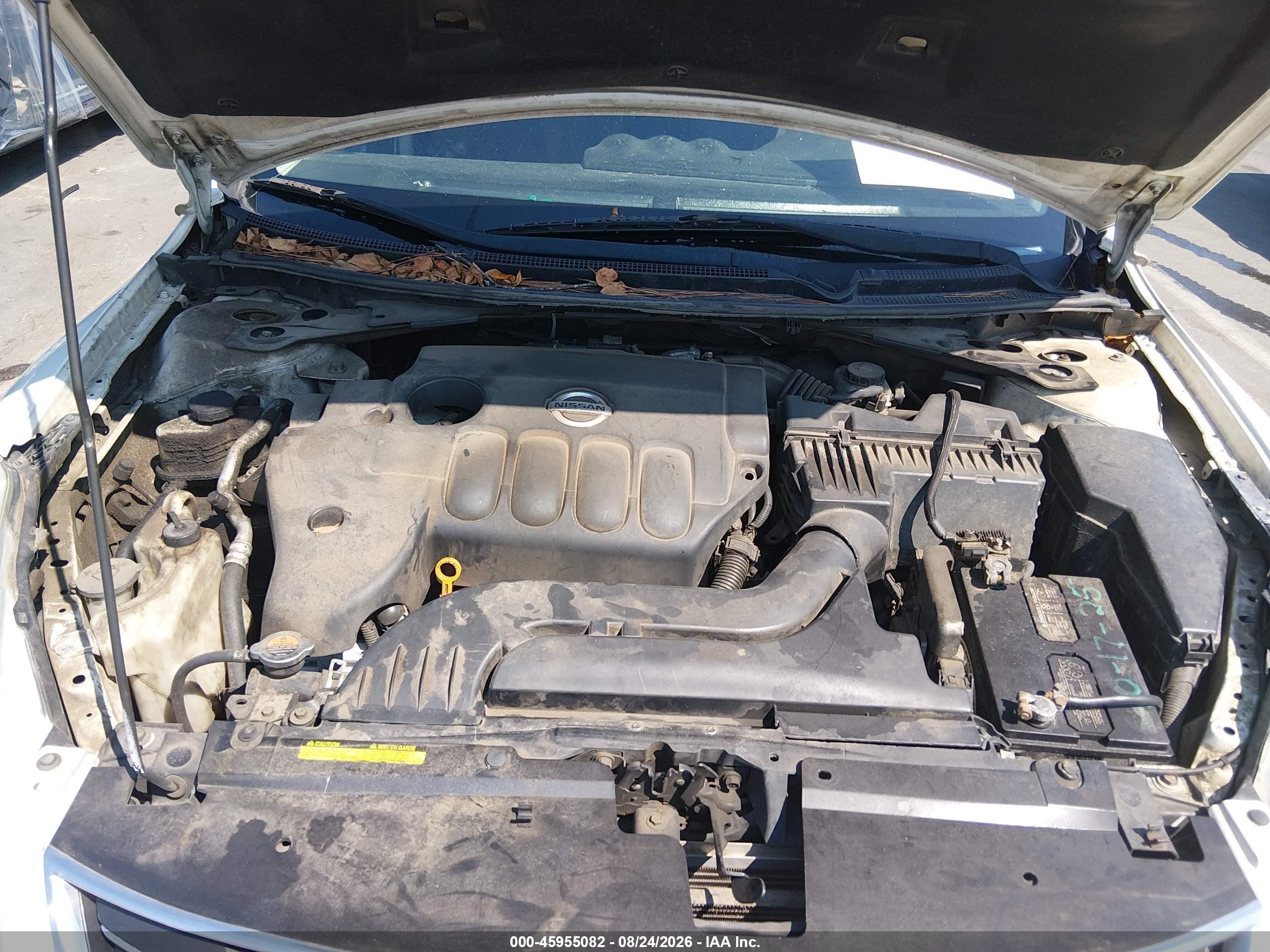 2011 Nissan Altima 2.5 S White vin: 1N4AL2AP0BC154945