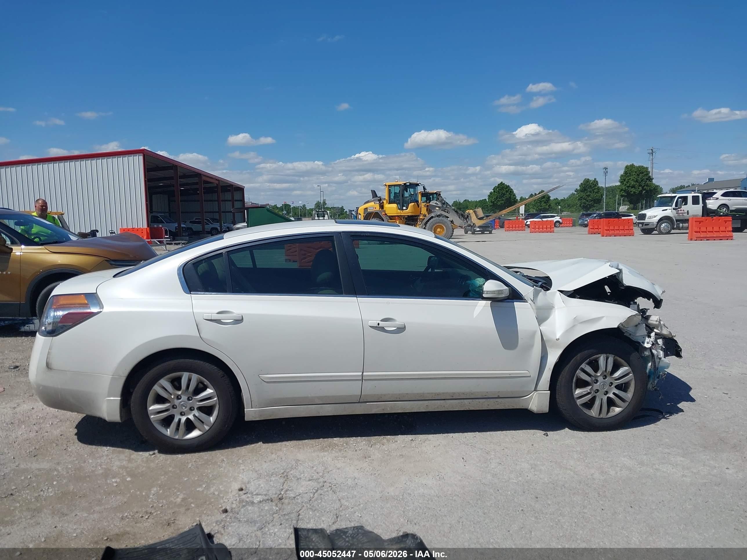 2011 Nissan Altima 2.5 S Белый vin: 1N4AL2AP0BN411137