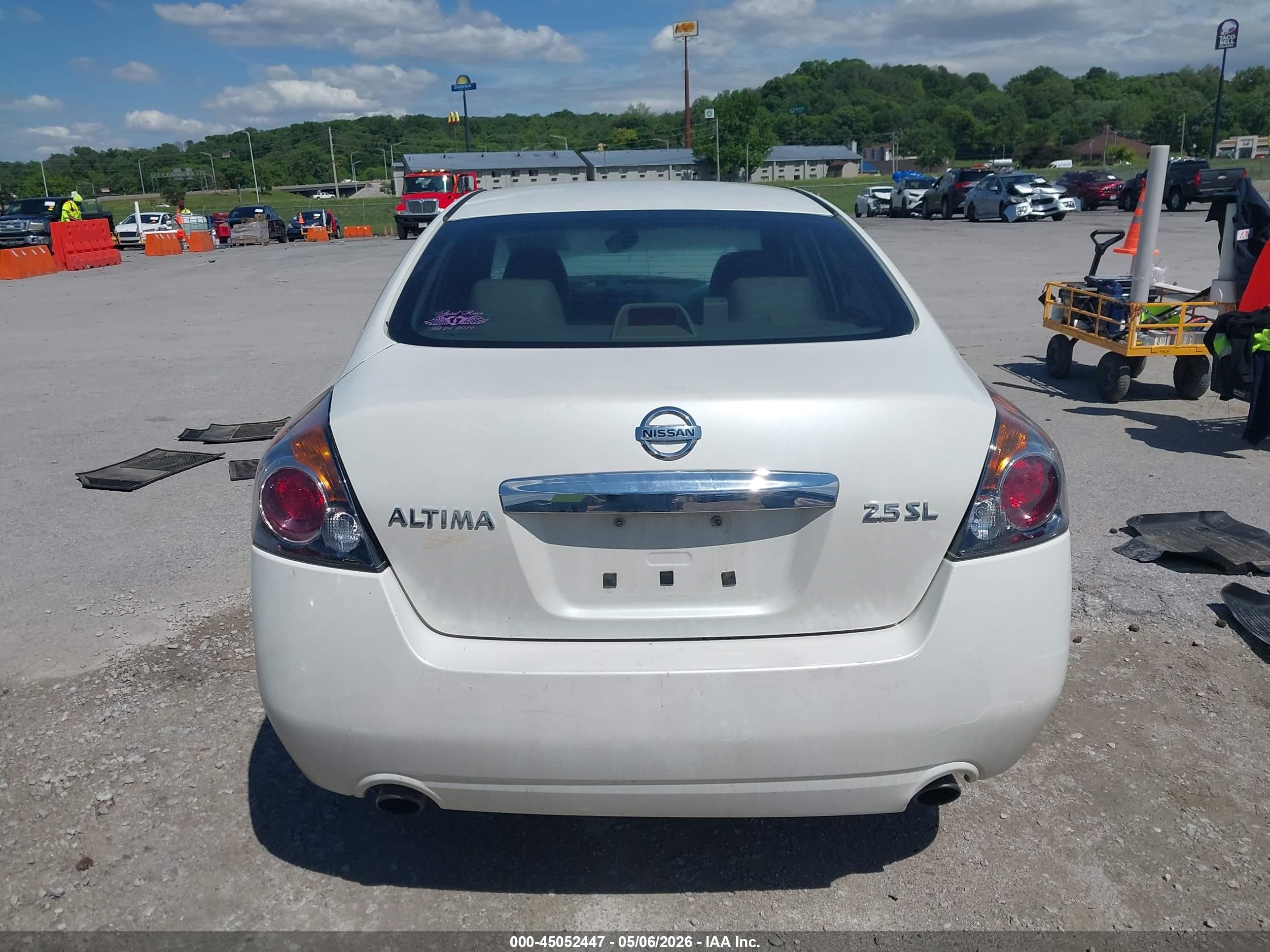 2011 Nissan Altima 2.5 S Белый vin: 1N4AL2AP0BN411137