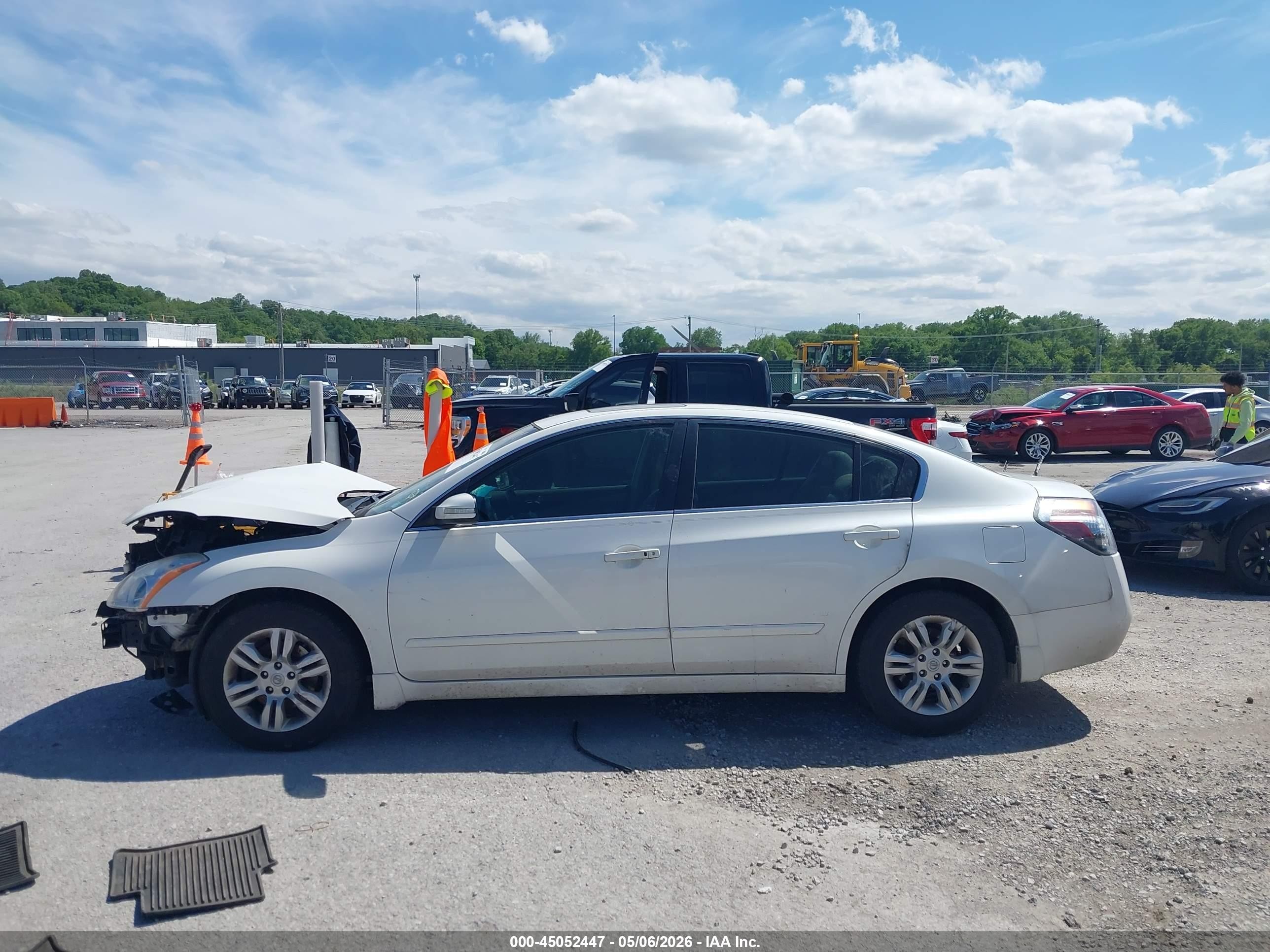 2011 Nissan Altima 2.5 S Белый vin: 1N4AL2AP0BN411137