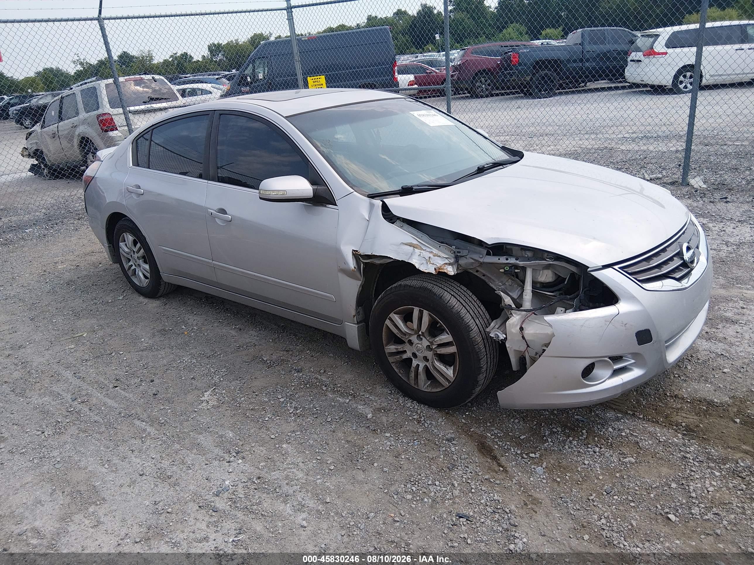 2011 Nissan Altima 2.5 S Silver vin: 1N4AL2AP0BN419965