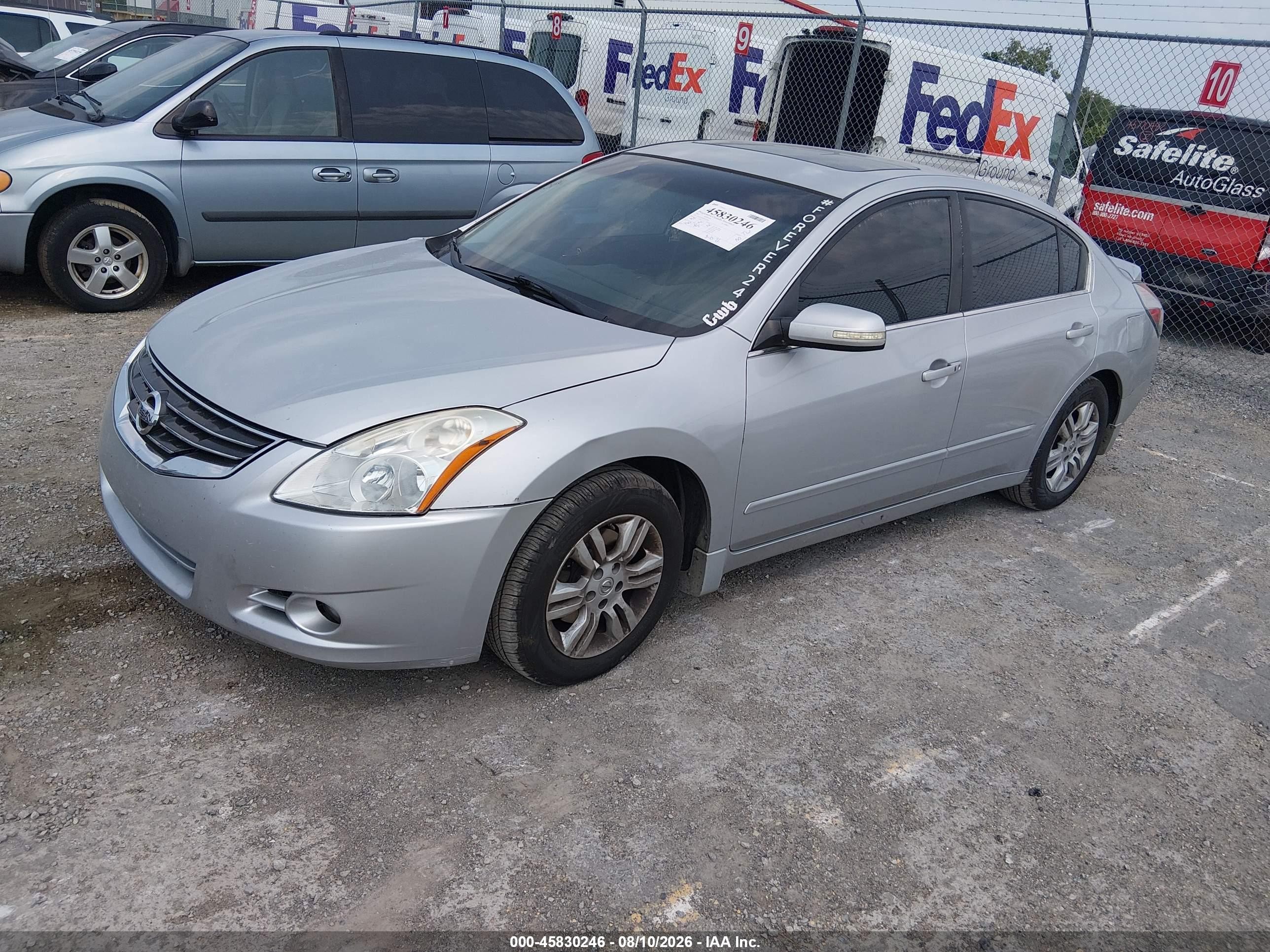 2011 Nissan Altima 2.5 S Silver vin: 1N4AL2AP0BN419965