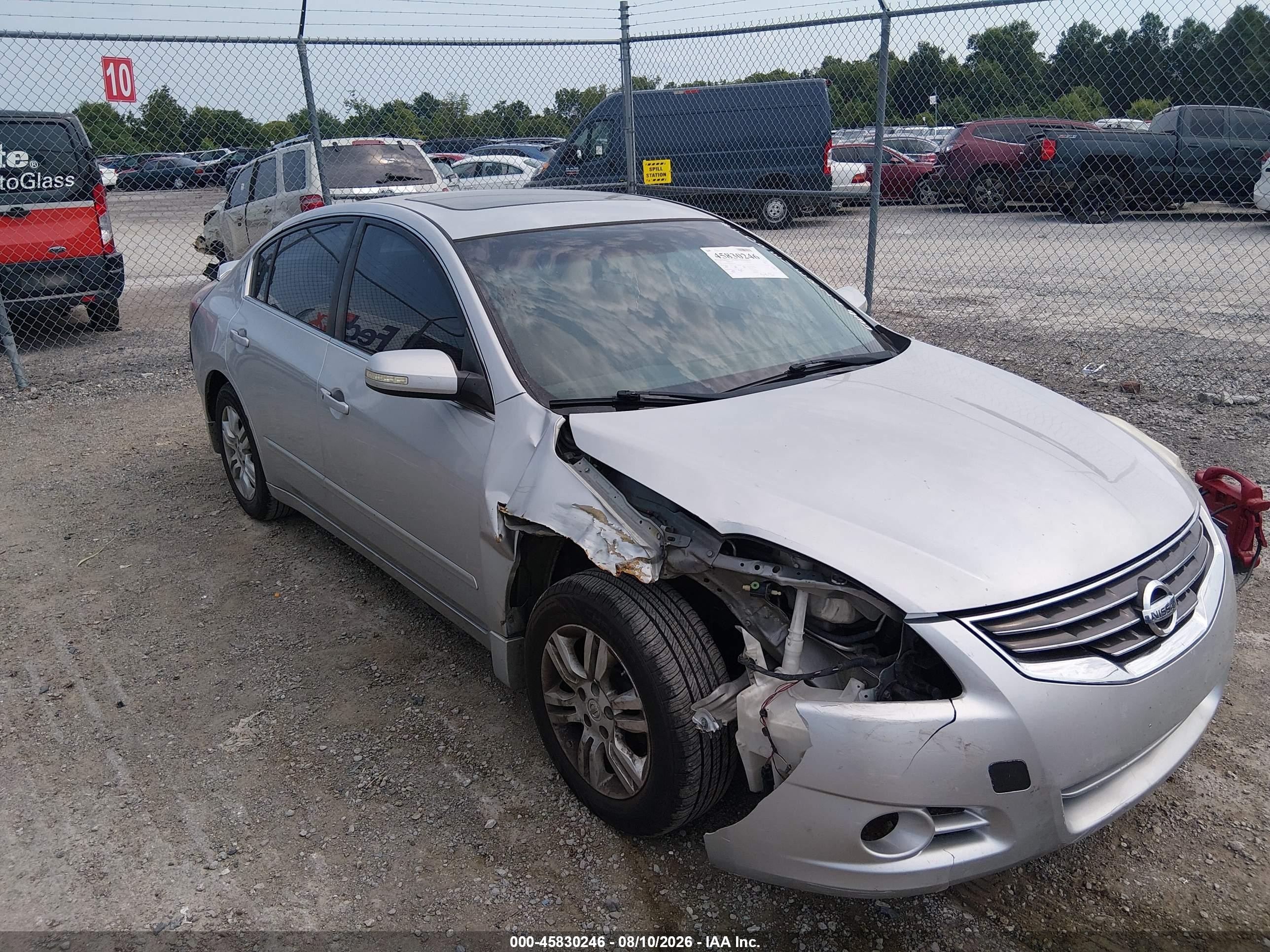 2011 Nissan Altima 2.5 S Silver vin: 1N4AL2AP0BN419965