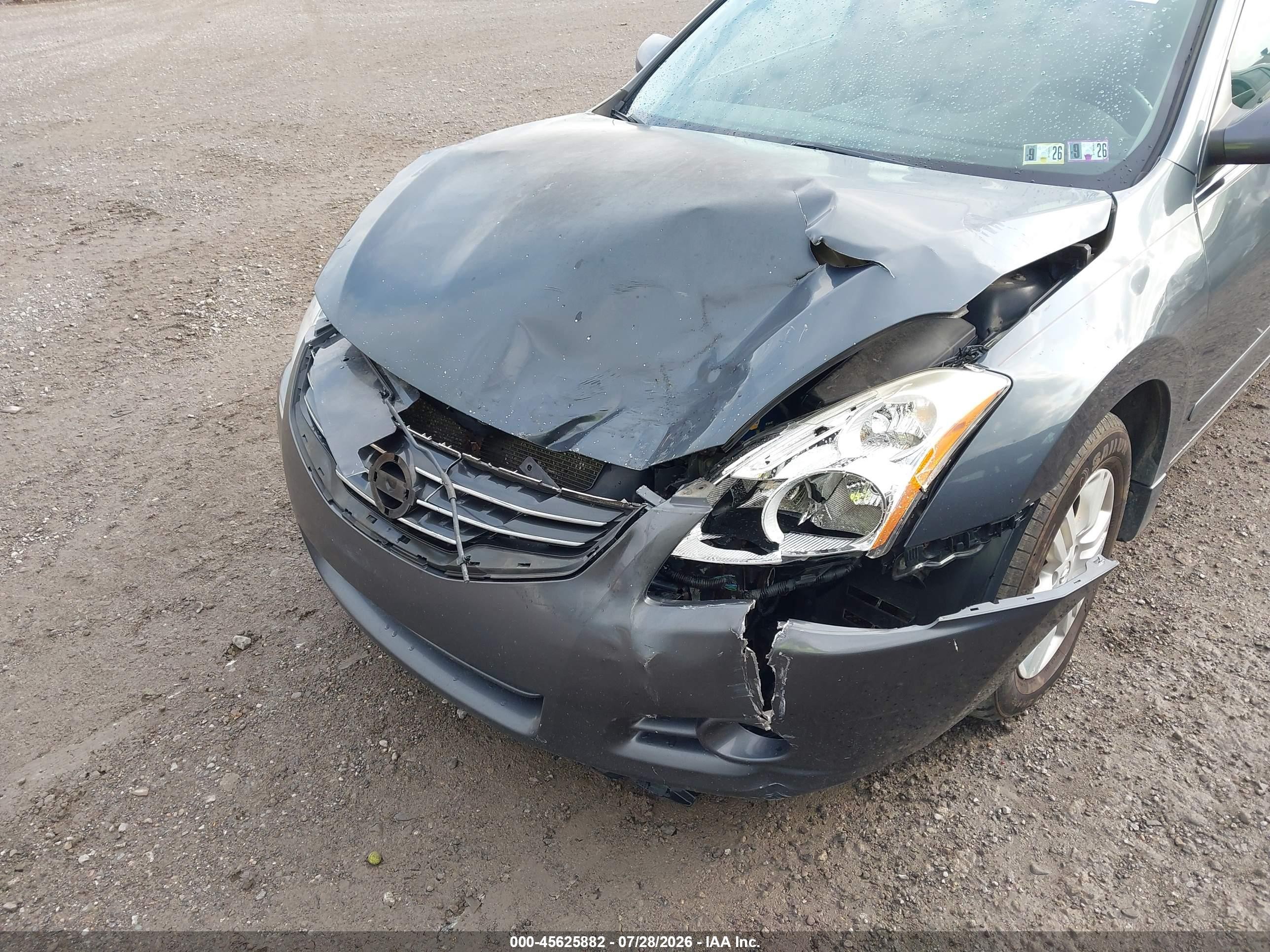 2011 Nissan Altima 2.5 S Gray vin: 1N4AL2AP0BN422364