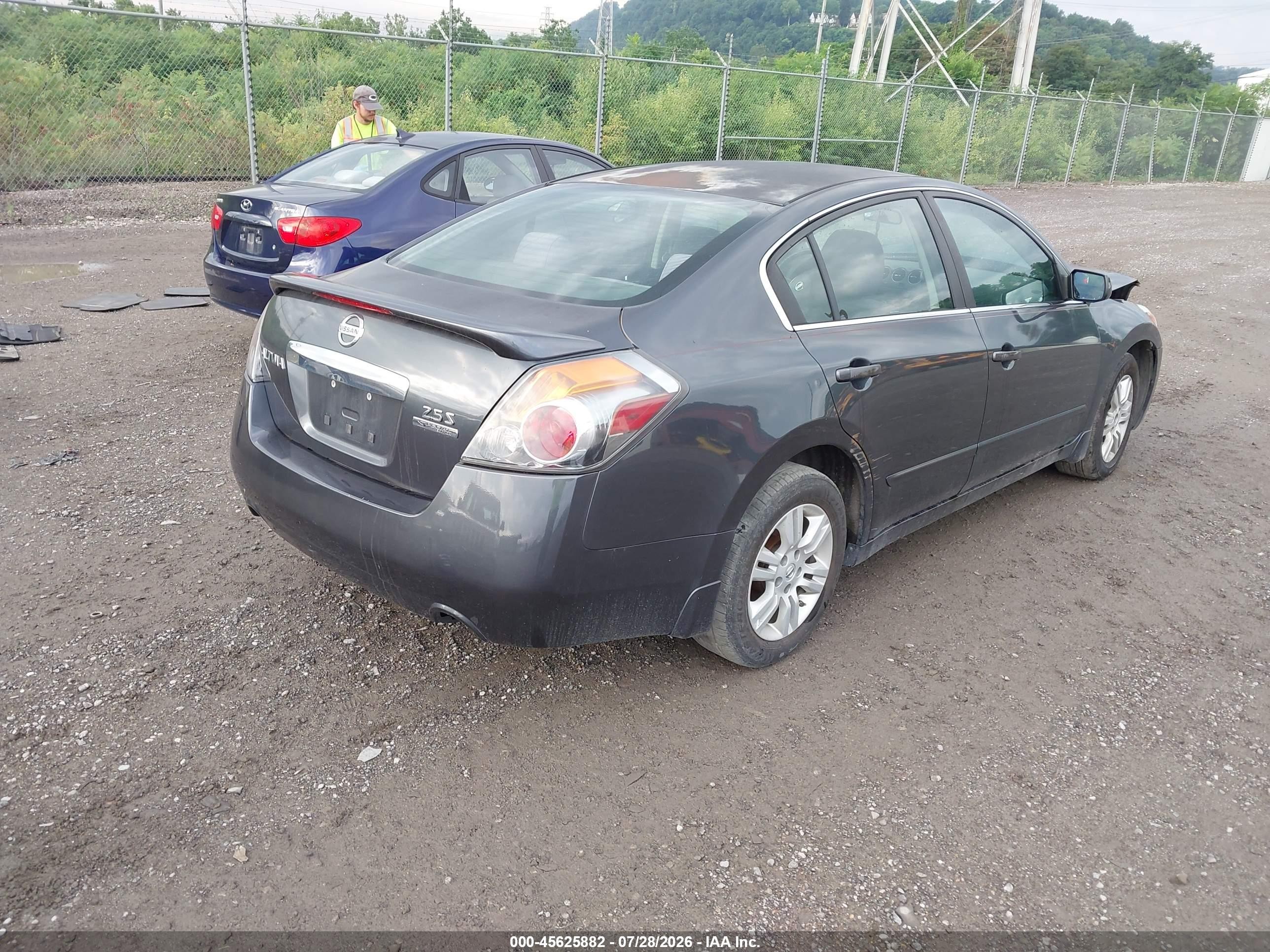 2011 Nissan Altima 2.5 S Gray vin: 1N4AL2AP0BN422364