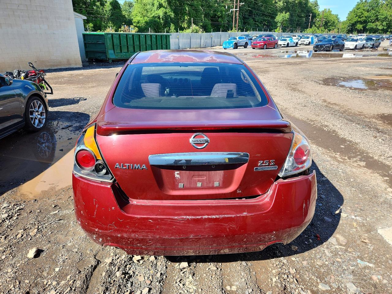 2011 Nissan Altima 2.5 Бордовый vin: 1N4AL2AP0BN434837