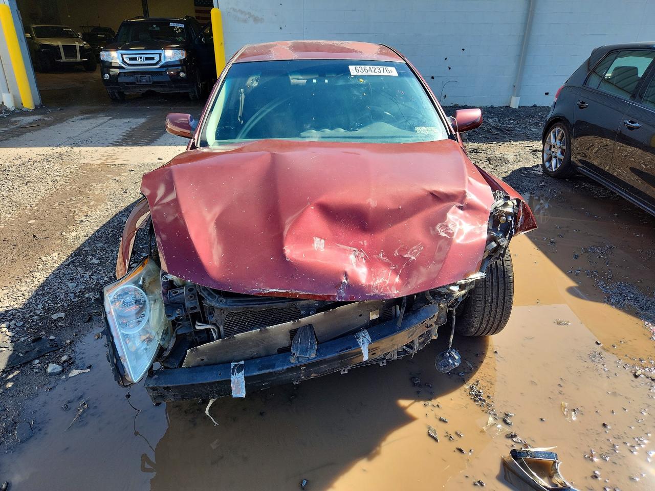 2011 Nissan Altima 2.5 Бордовый vin: 1N4AL2AP0BN434837