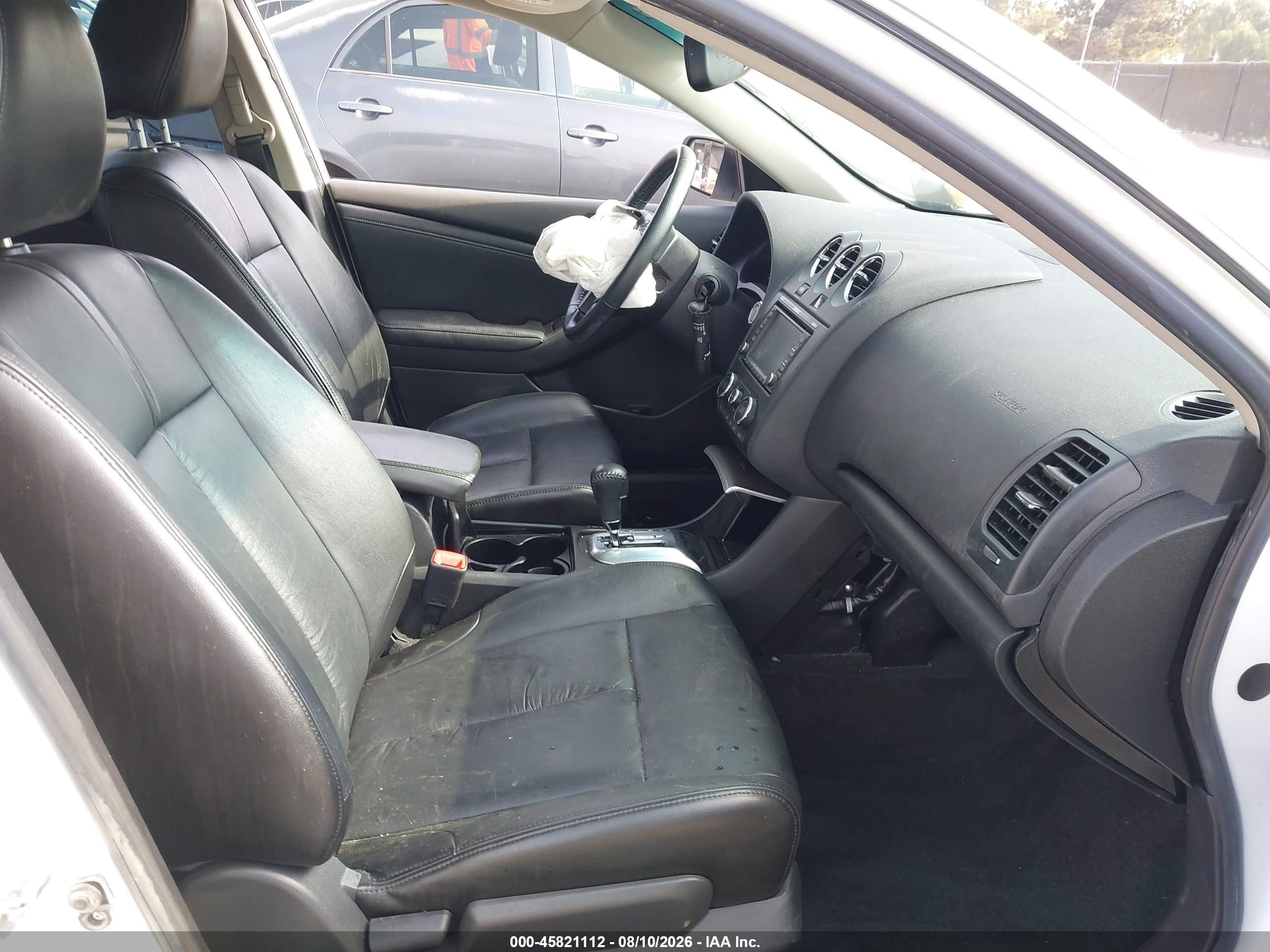 2011 Nissan Altima 2.5 S White vin: 1N4AL2AP0BN445420