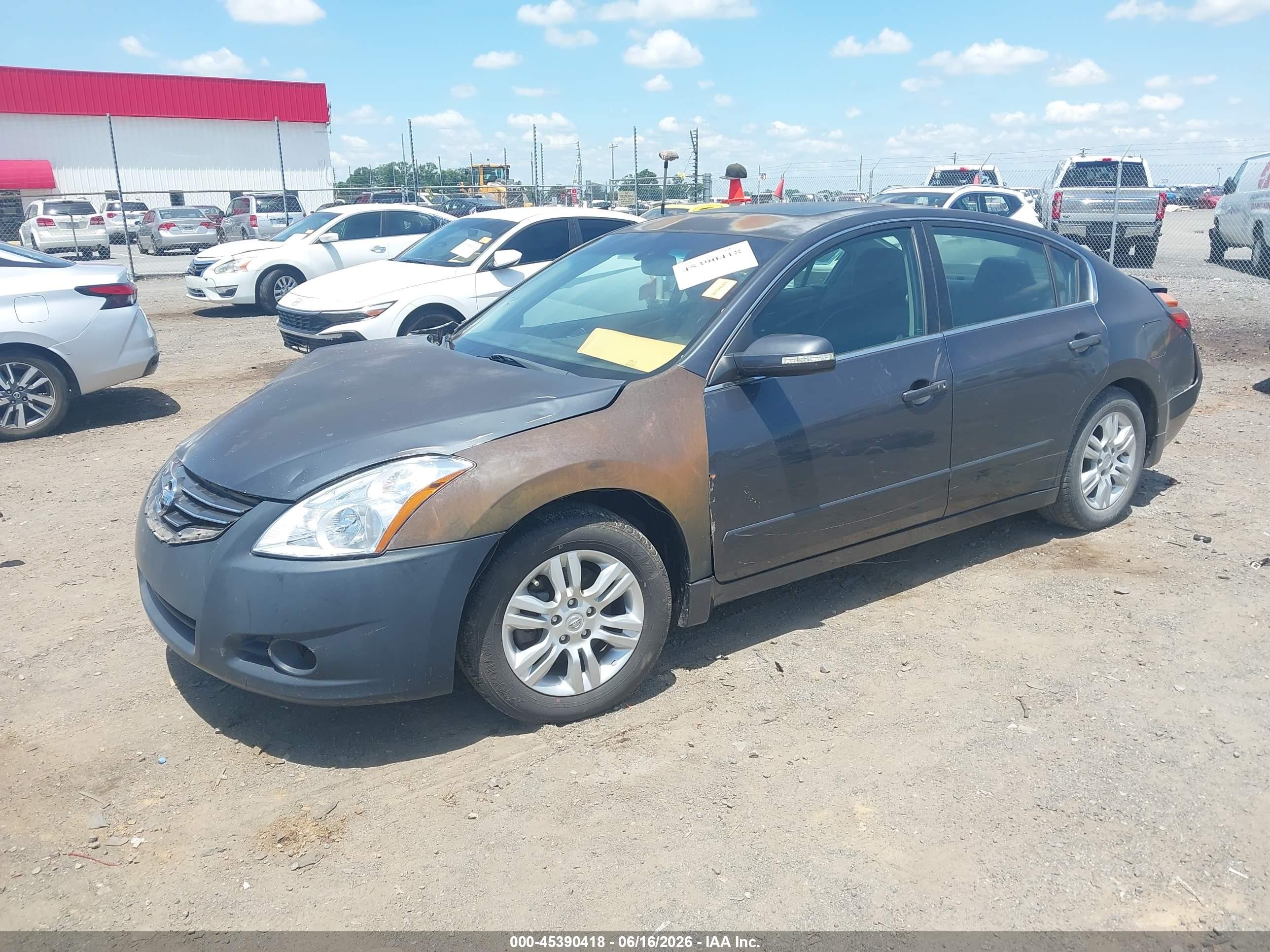 2011 Nissan Altima 2.5 S Gray vin: 1N4AL2AP0BN449435