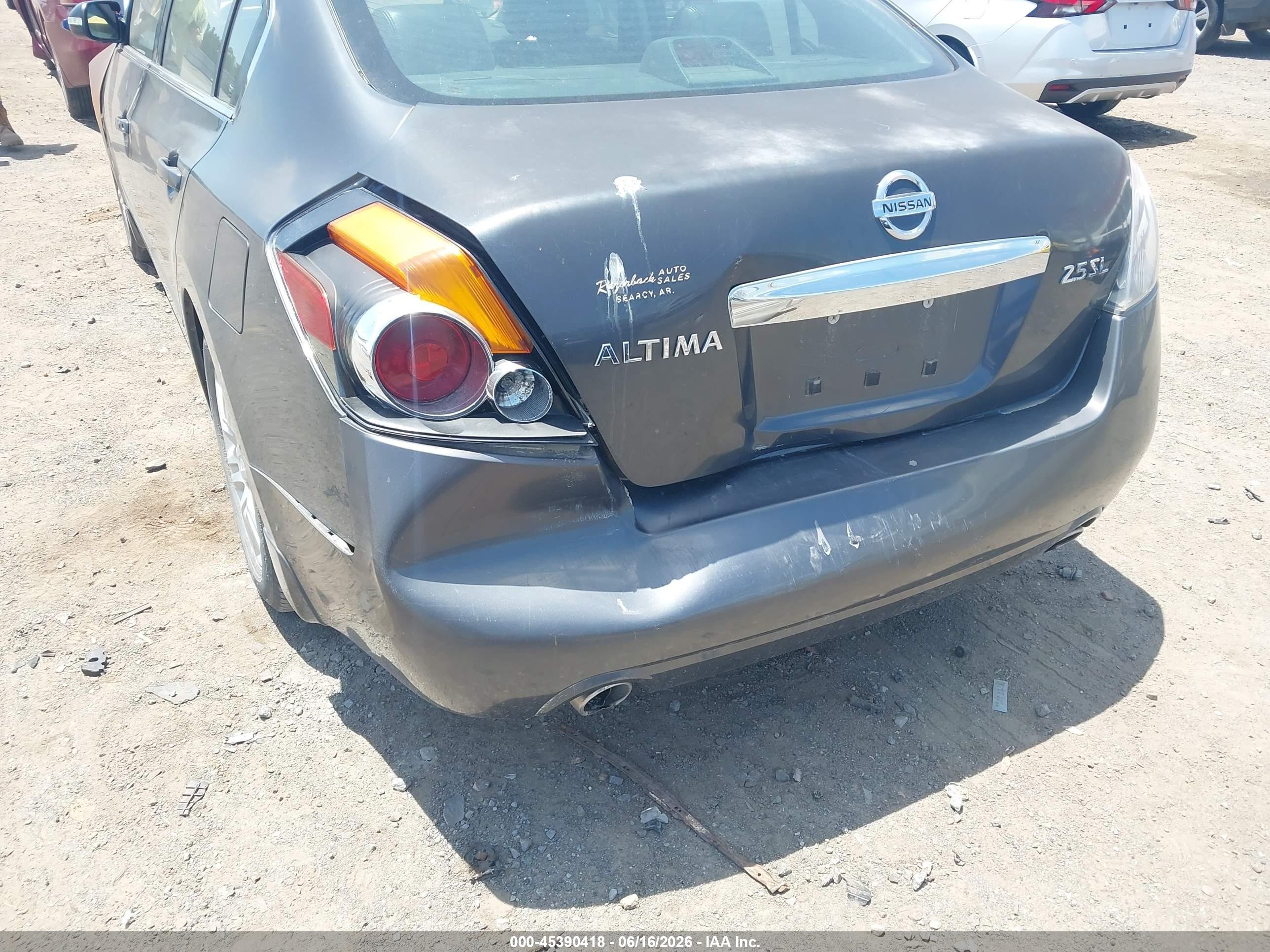 2011 Nissan Altima 2.5 S Gray vin: 1N4AL2AP0BN449435
