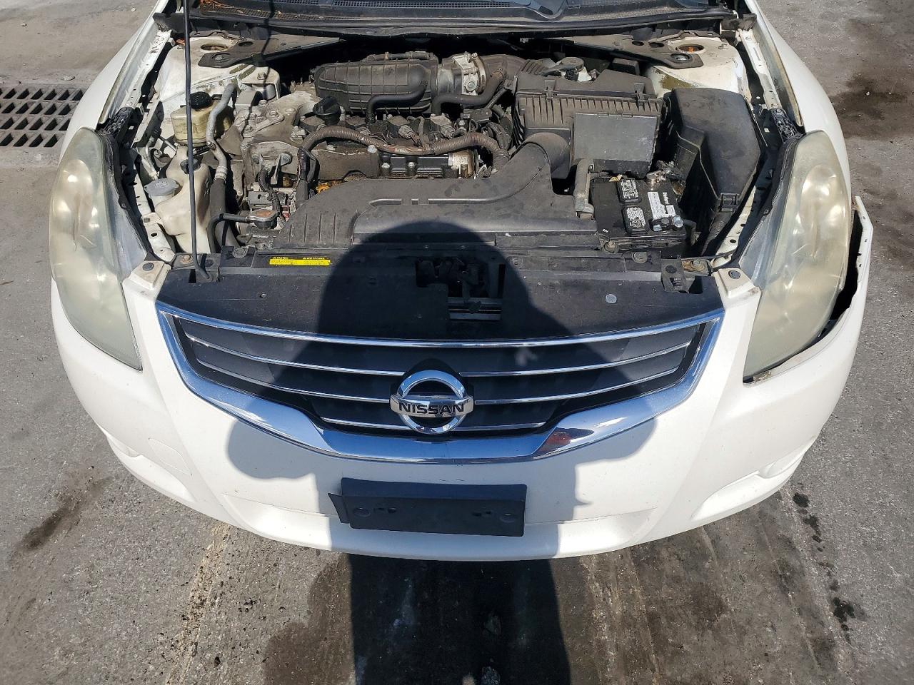2011 Nissan Altima 2.5 White vin: 1N4AL2AP0BN454361