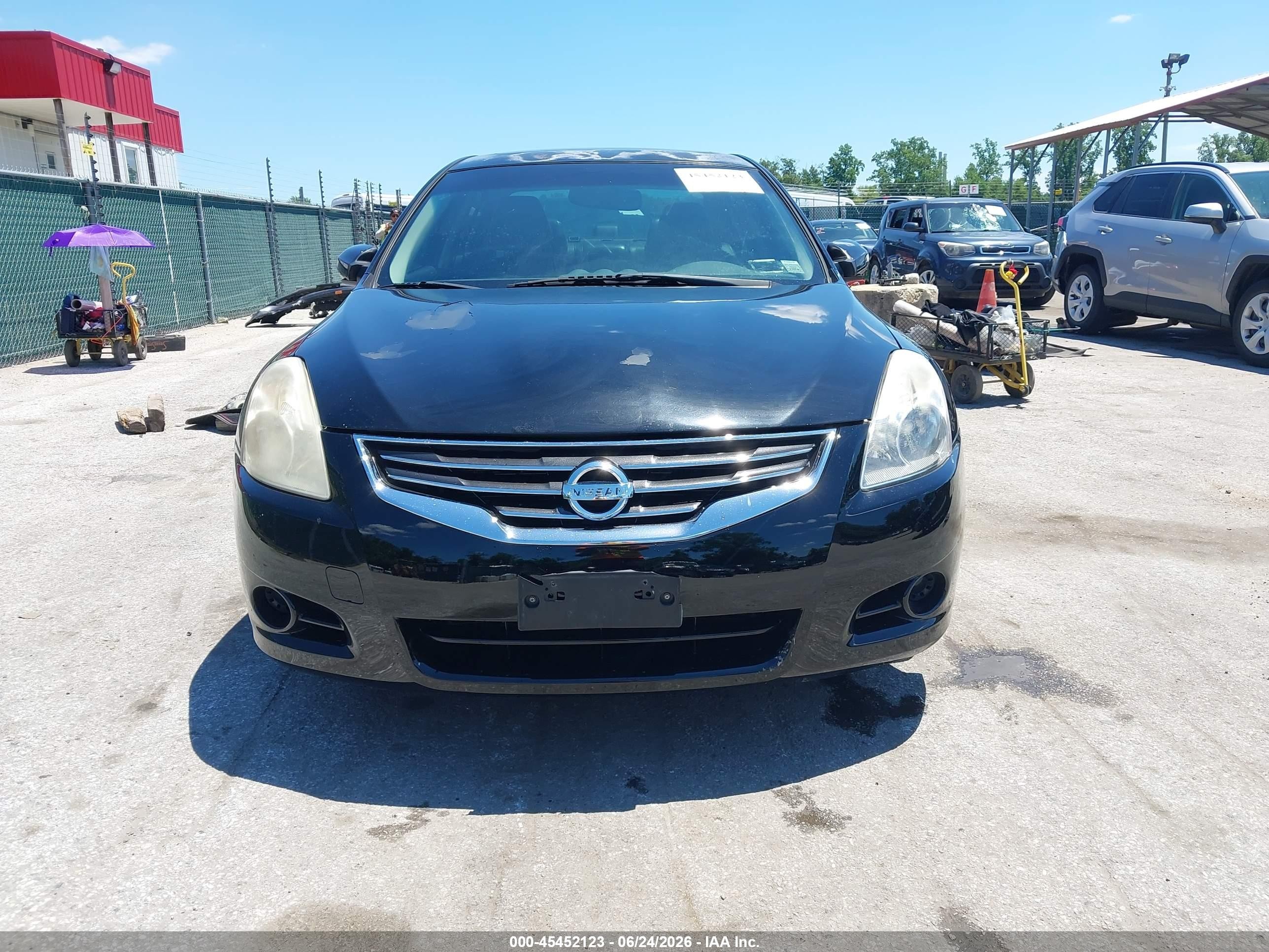 2011 Nissan Altima 2.5 S Black vin: 1N4AL2AP0BN457969