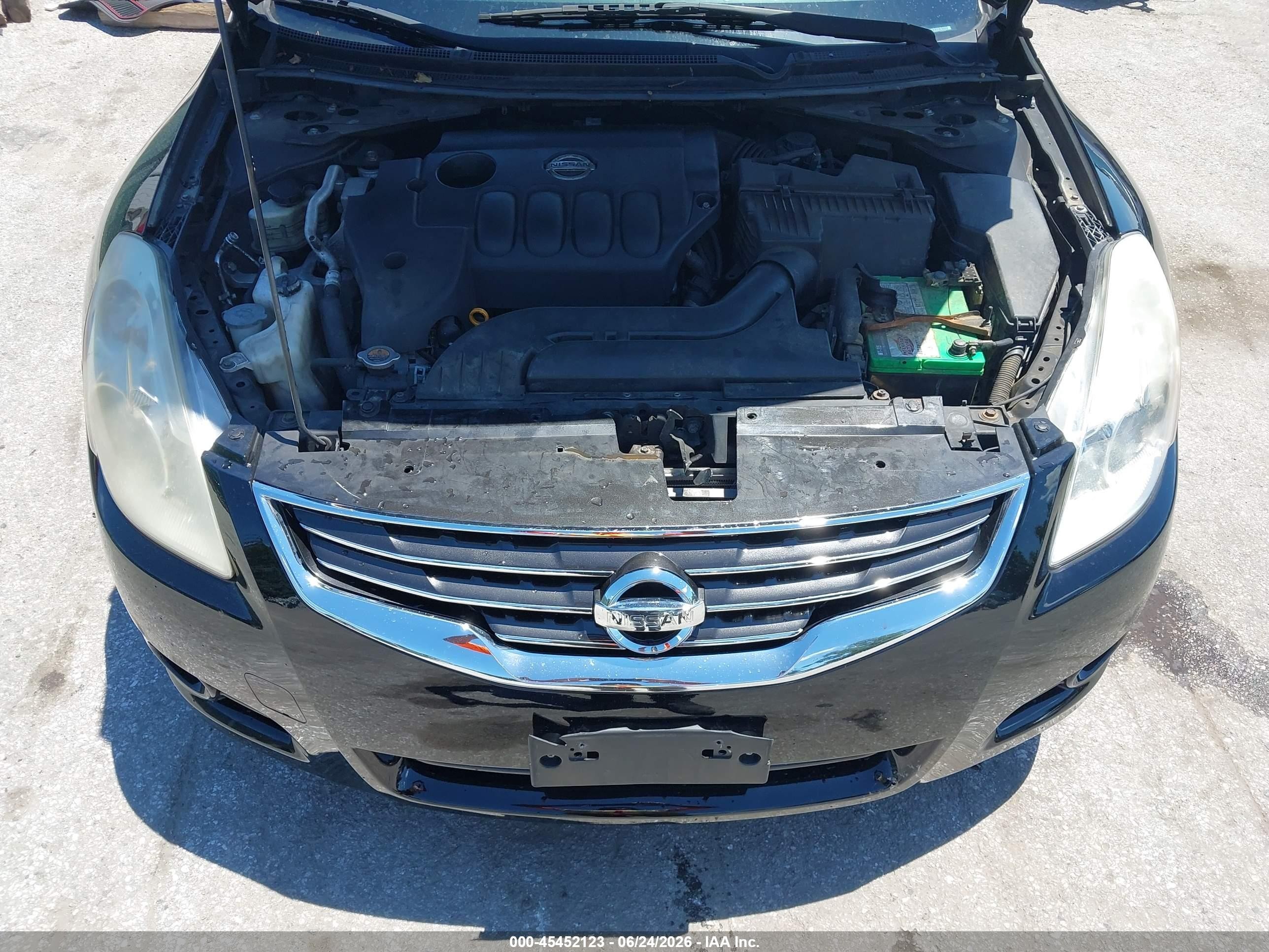 2011 Nissan Altima 2.5 S Black vin: 1N4AL2AP0BN457969