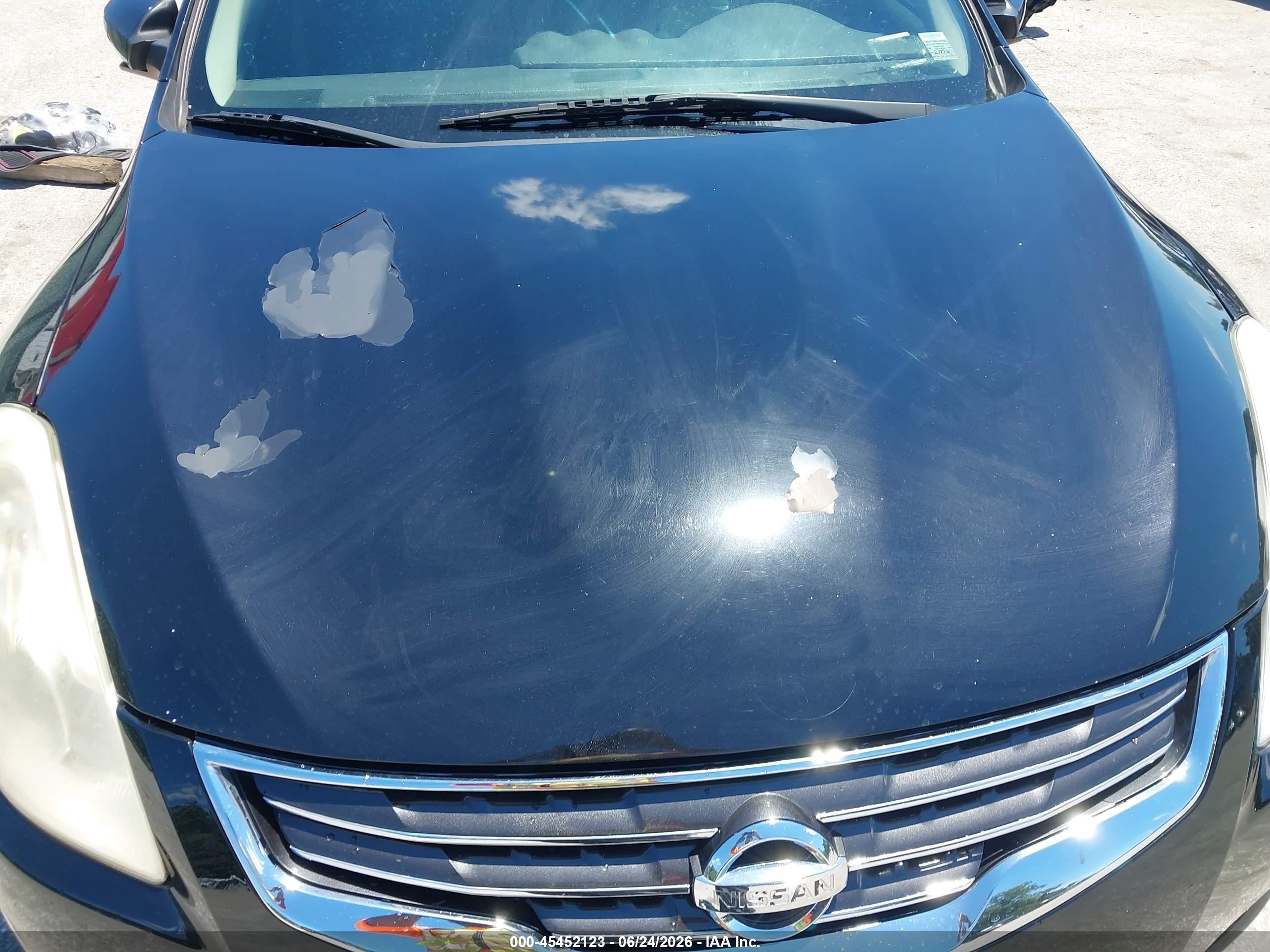 2011 Nissan Altima 2.5 S Black vin: 1N4AL2AP0BN457969