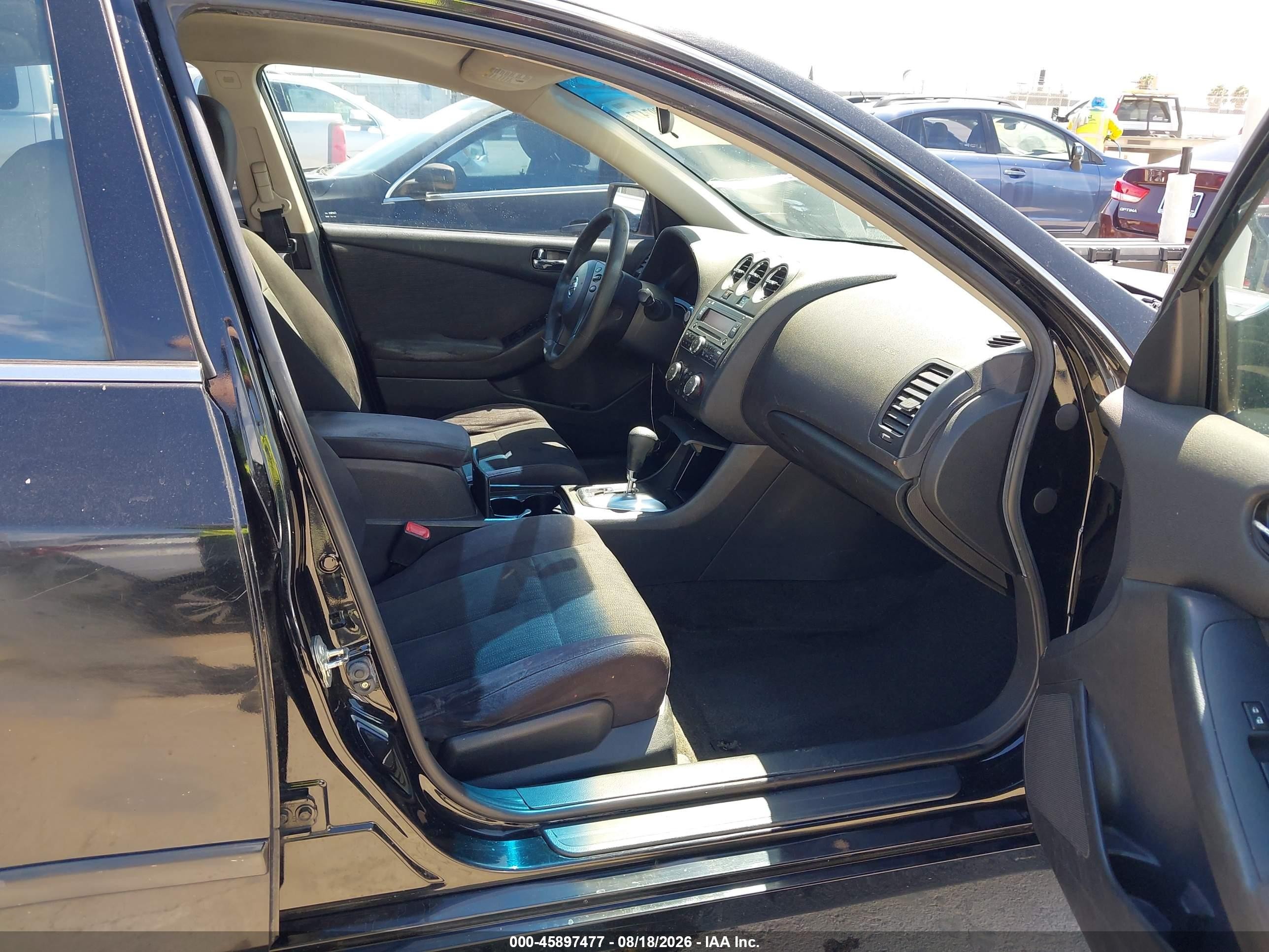 2011 Nissan Altima S Black vin: 1N4AL2AP0BN461830