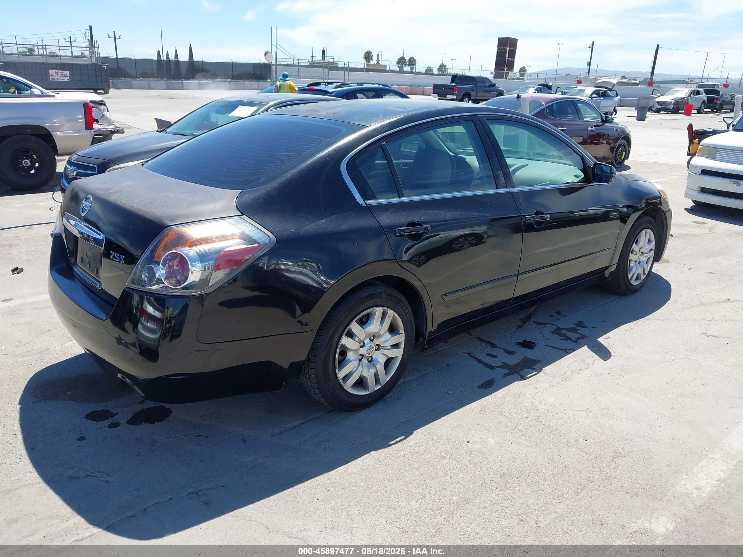 2011 Nissan Altima S Black vin: 1N4AL2AP0BN461830
