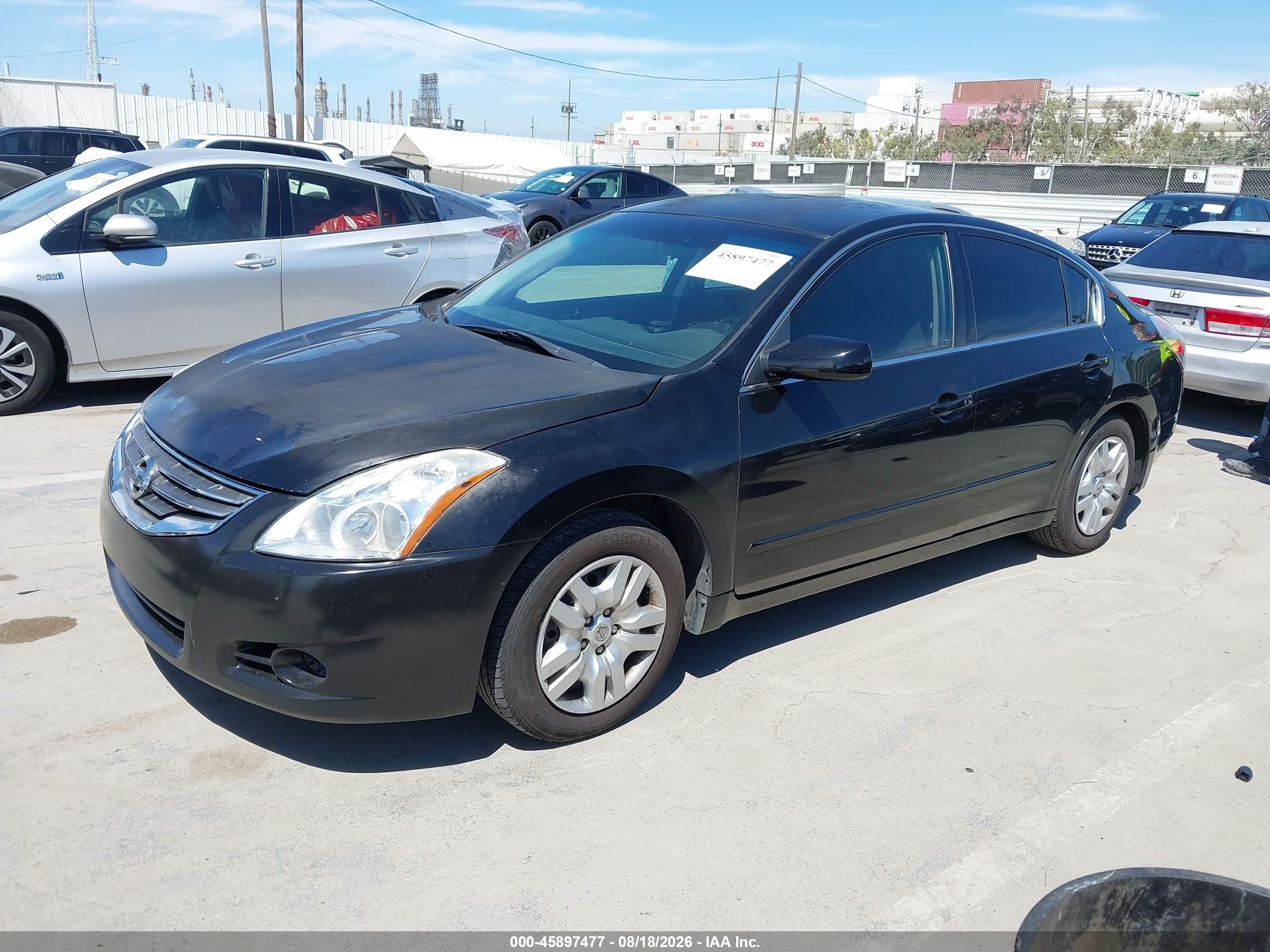 2011 Nissan Altima S Black vin: 1N4AL2AP0BN461830