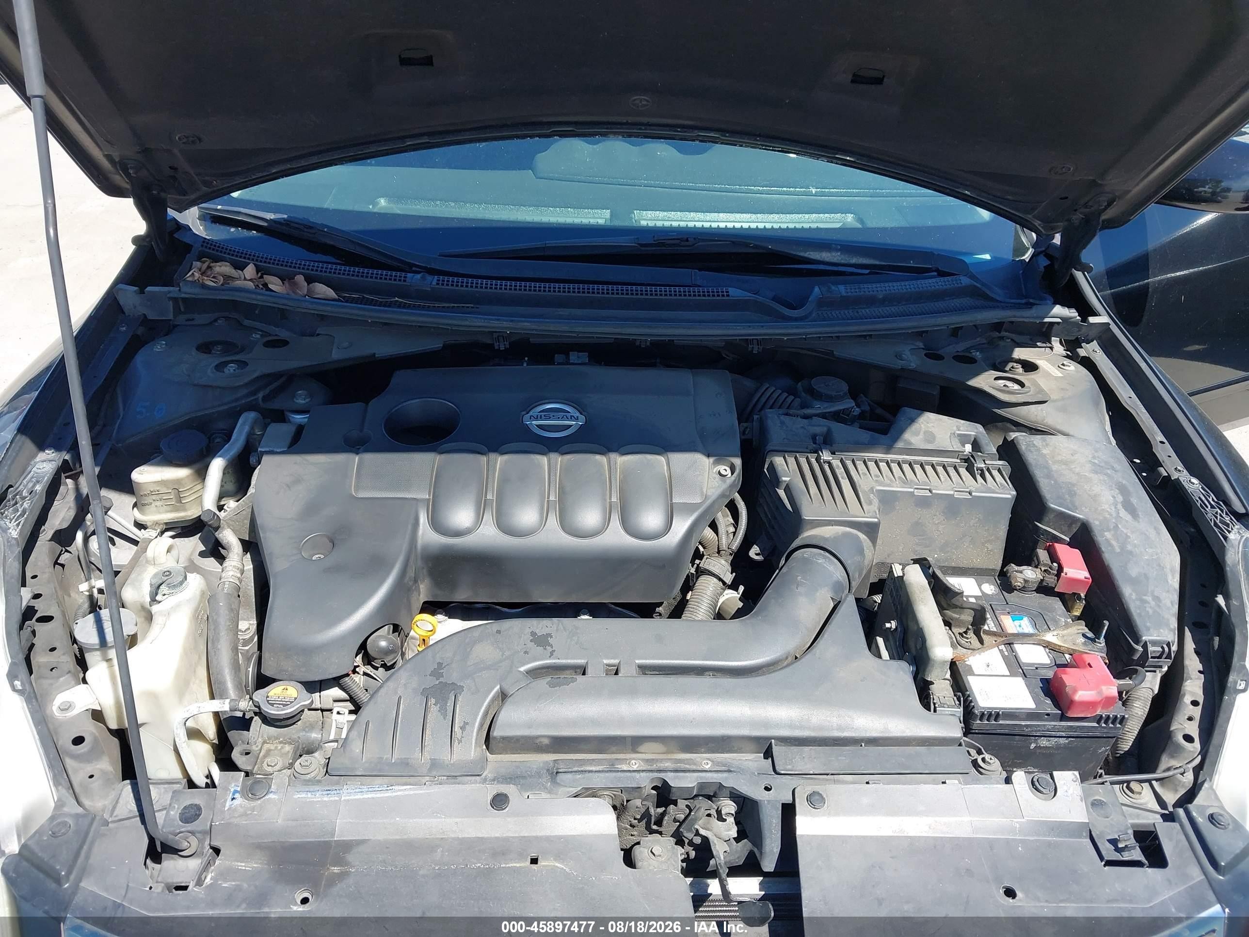 2011 Nissan Altima S Black vin: 1N4AL2AP0BN461830