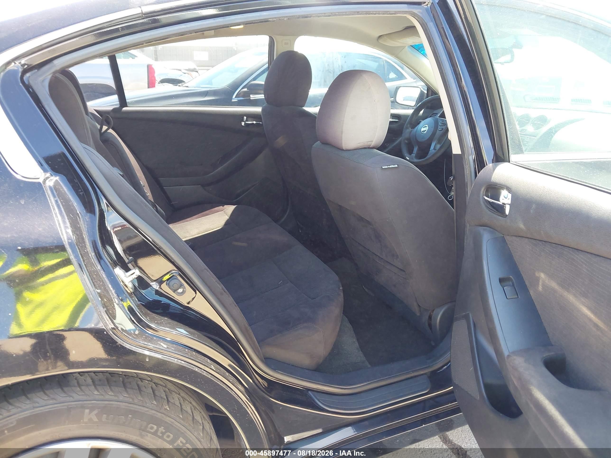 2011 Nissan Altima S Black vin: 1N4AL2AP0BN461830